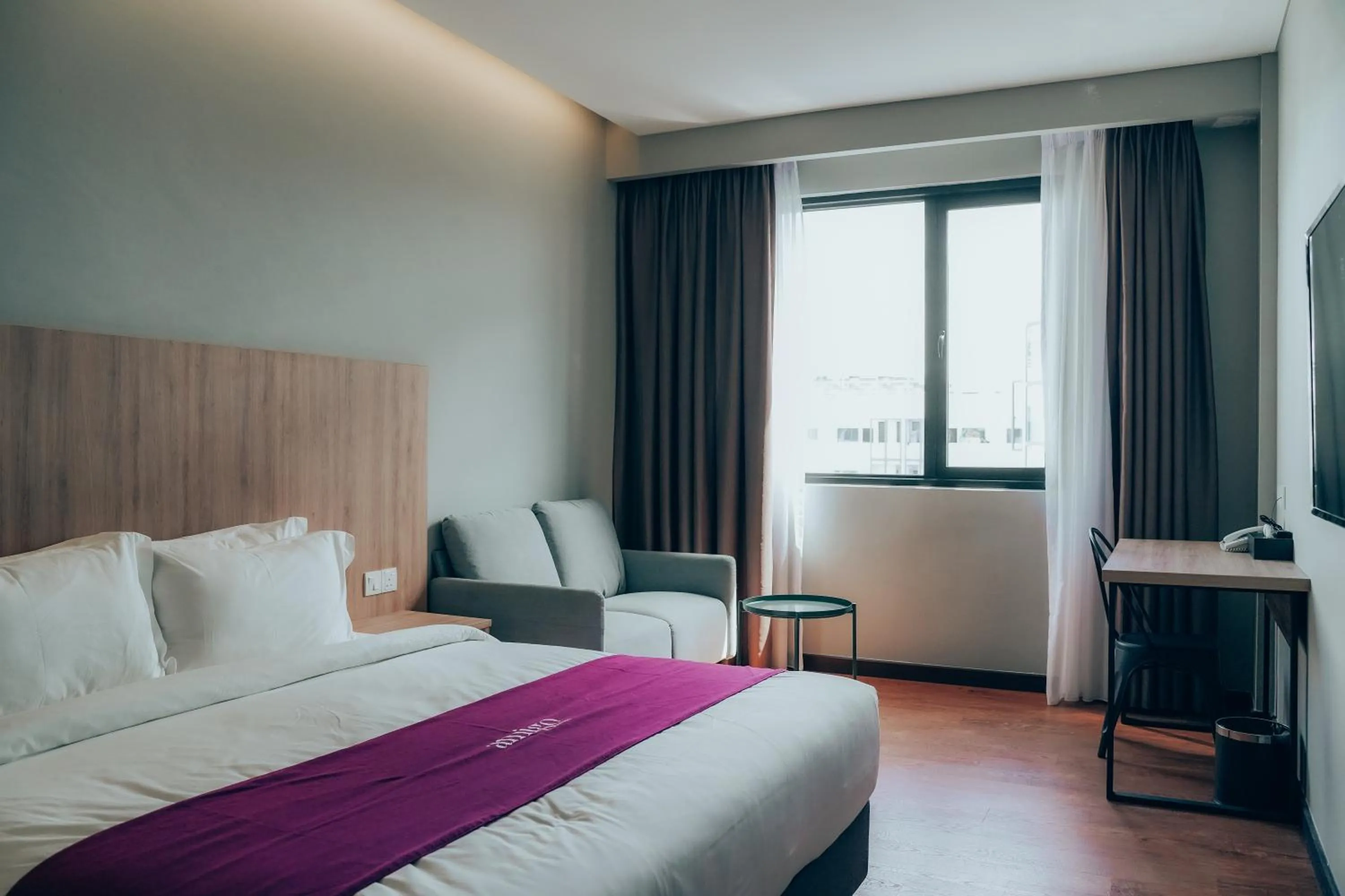 Bedroom, Bed in Amigo Hotel Bintulu