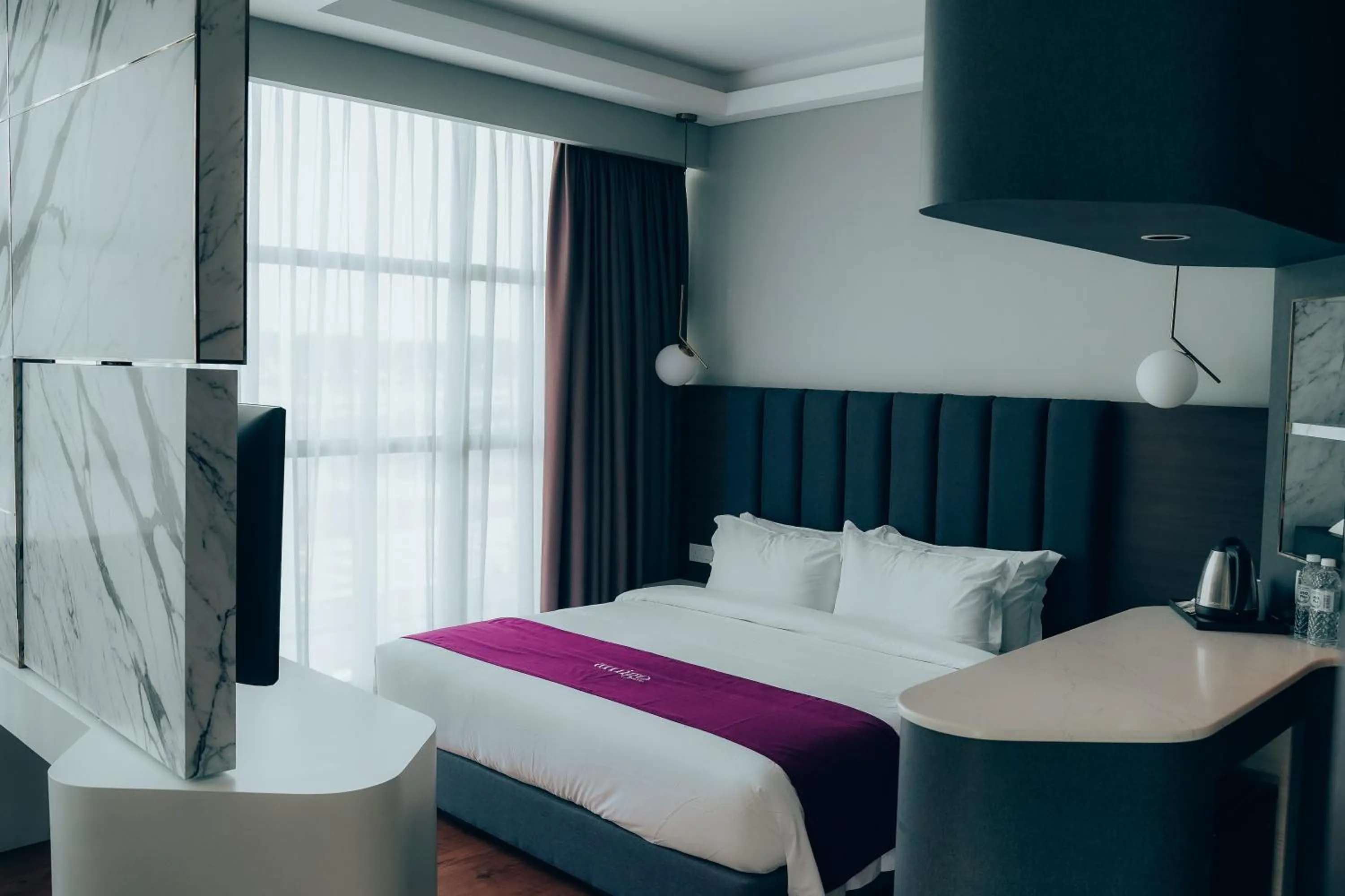 Bedroom, Bed in Amigo Hotel Bintulu