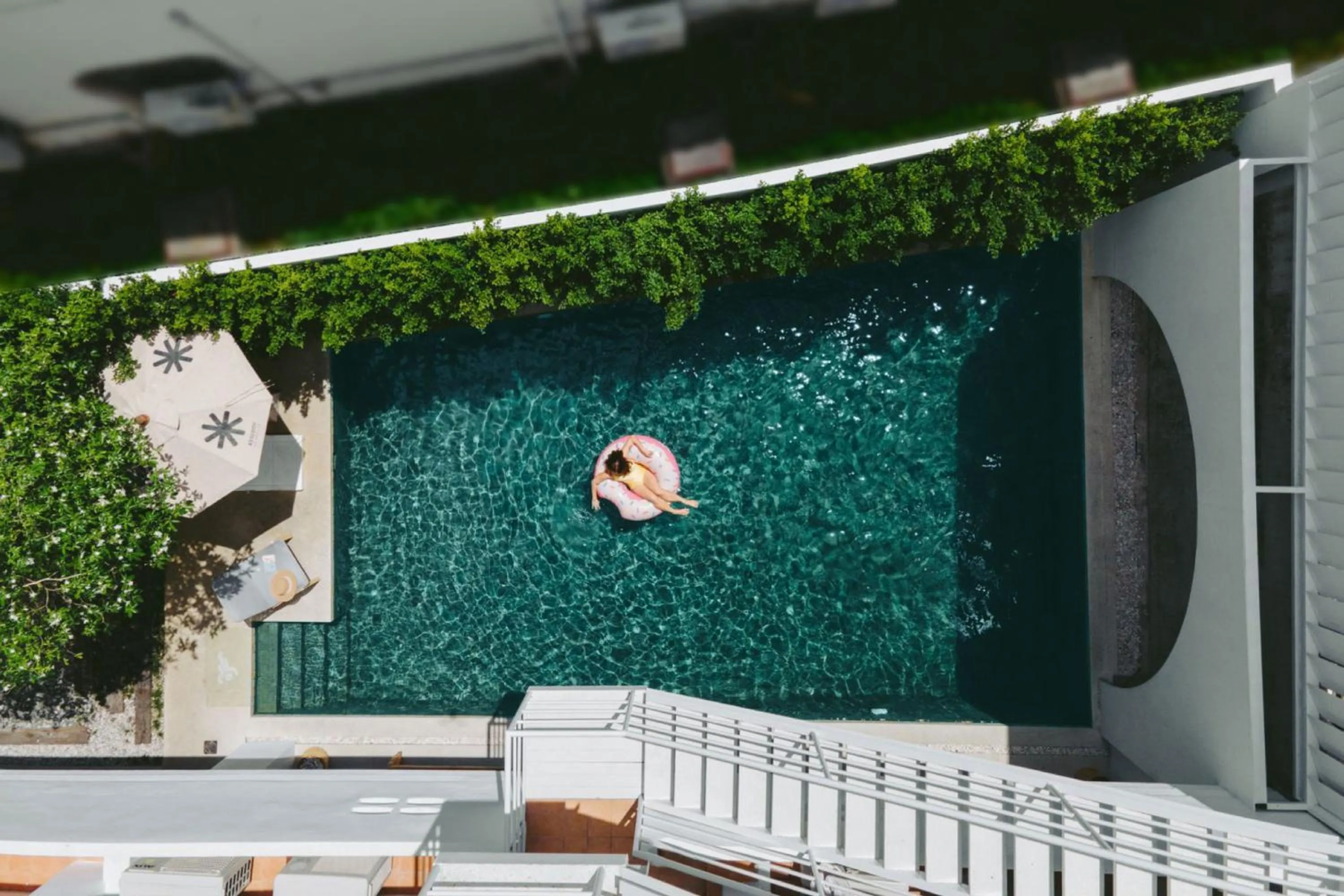 Swimming pool in Bedline Hotel - SHA Certified