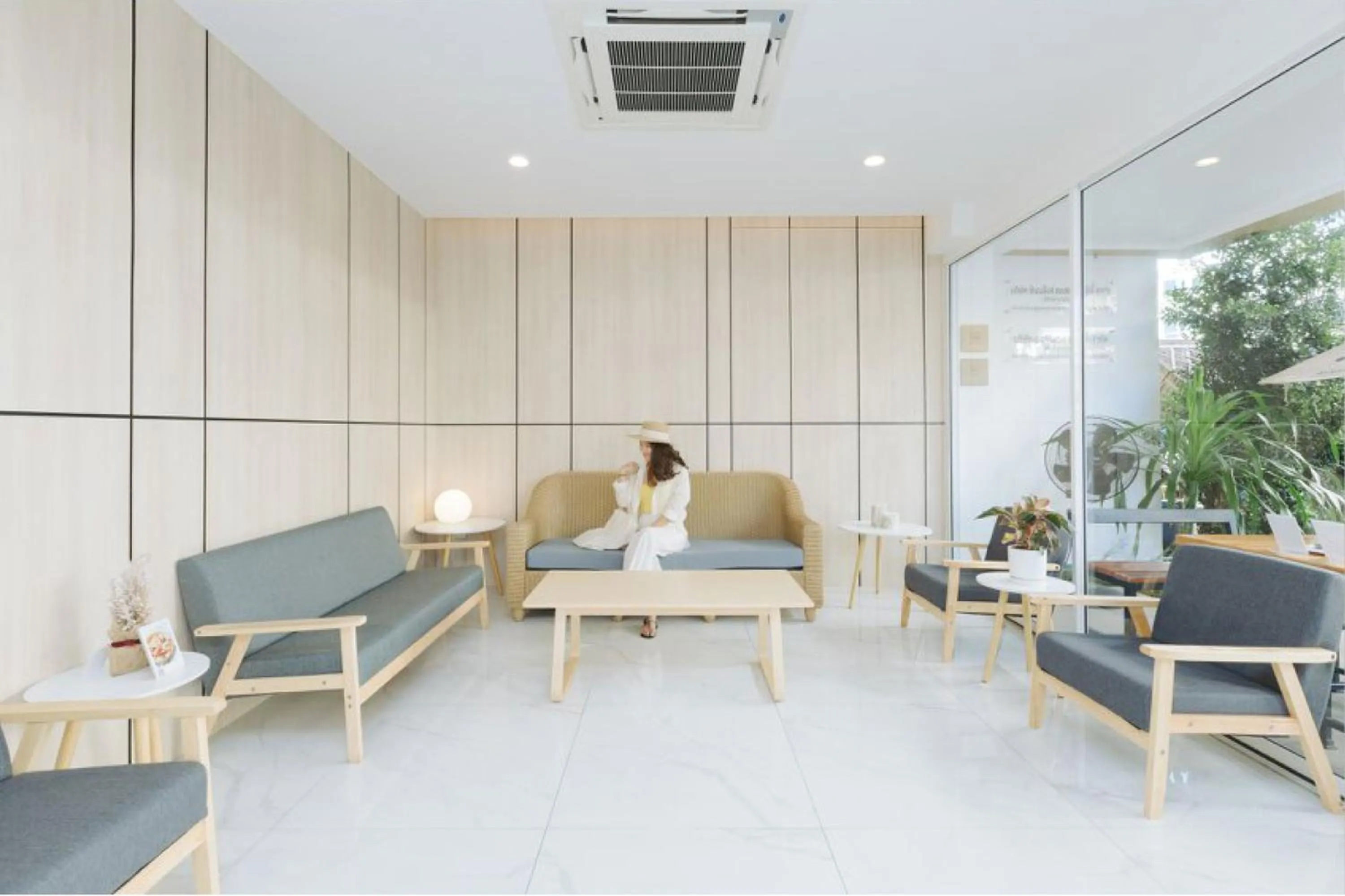 Seating area in Bedline Hotel - SHA Certified