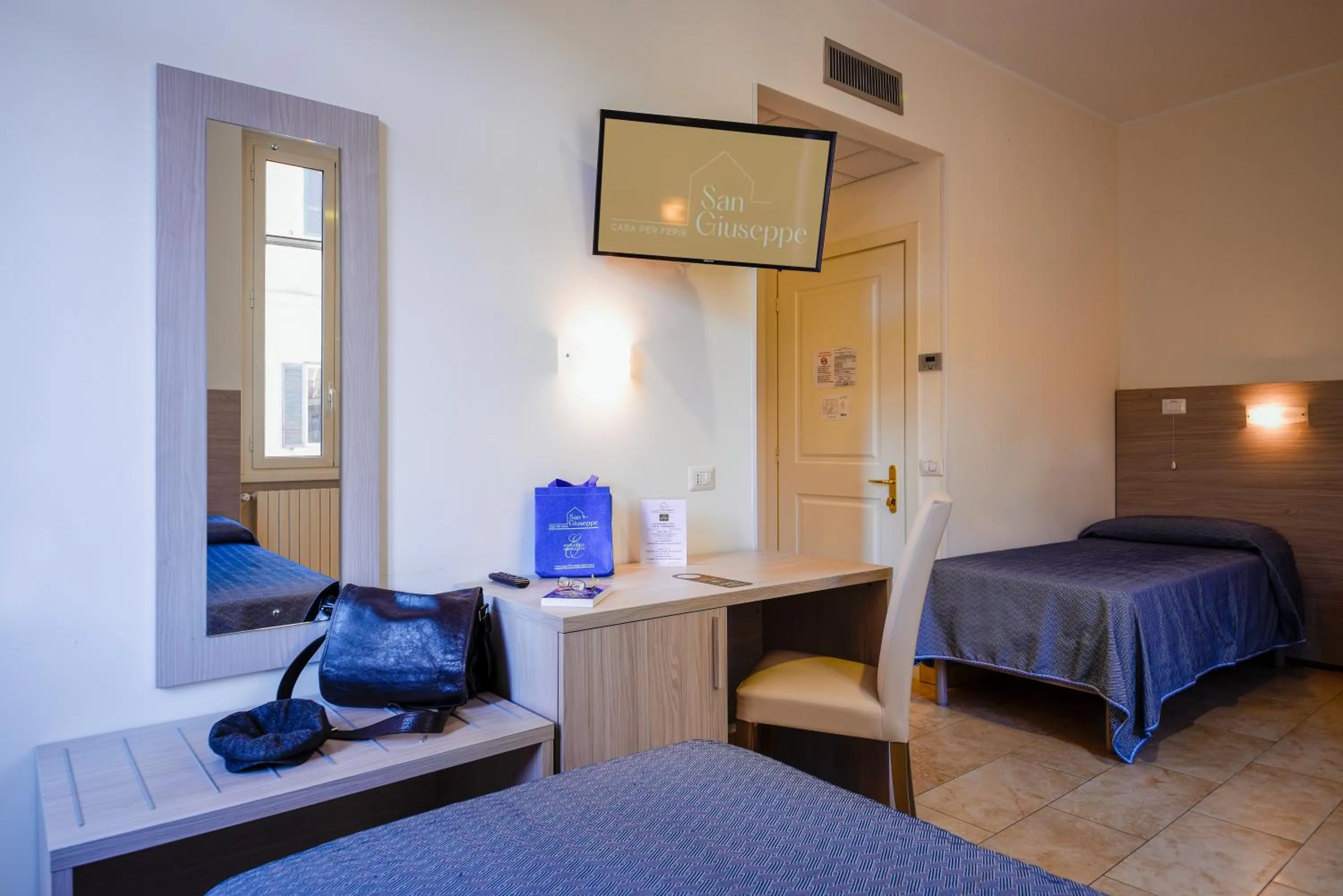 Bedroom, Bed in Casa San Giuseppe