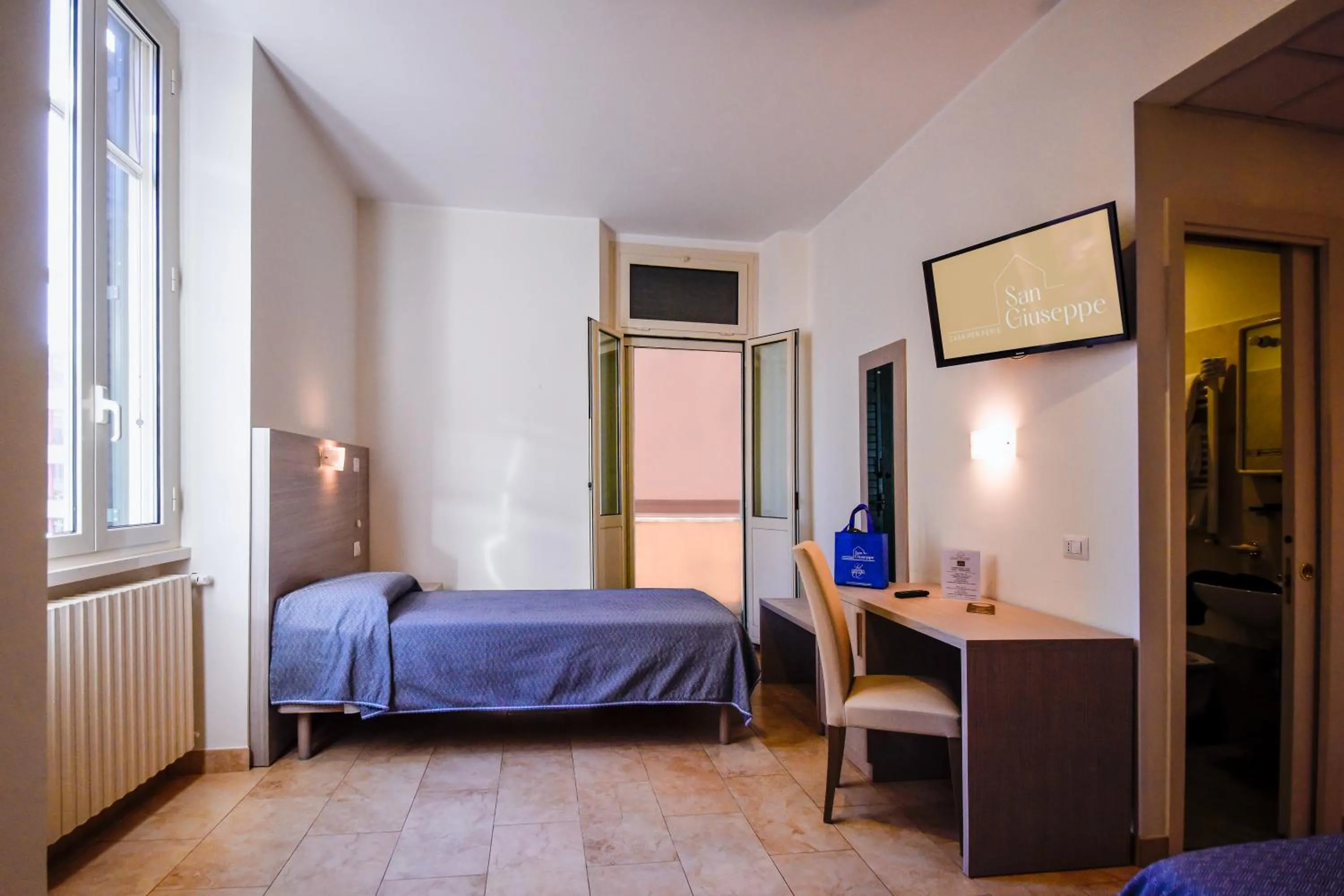 Bedroom, Bed in Casa San Giuseppe