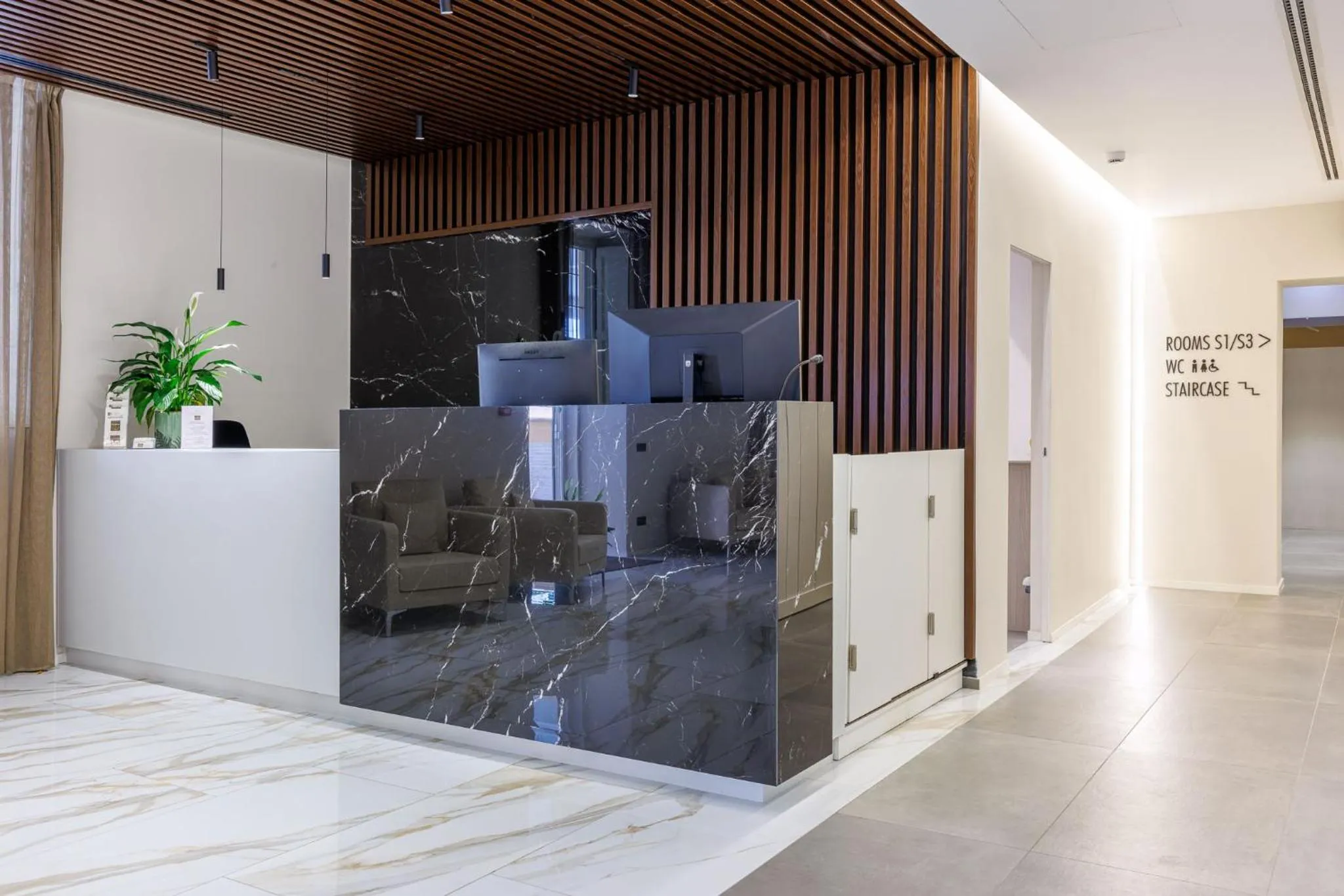 Lobby or reception in Casa San Giuseppe