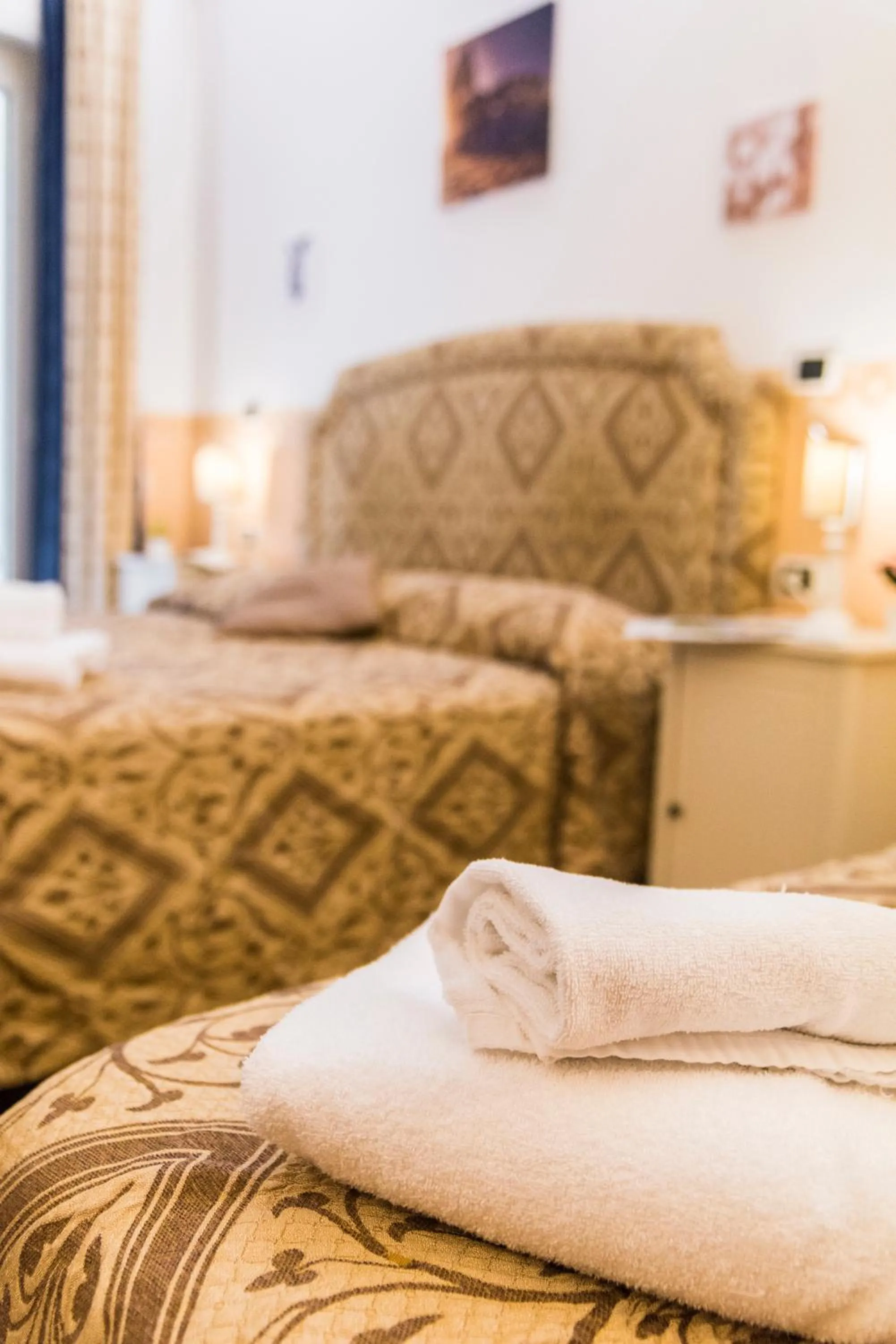 Bed in Gregorio's Rooms