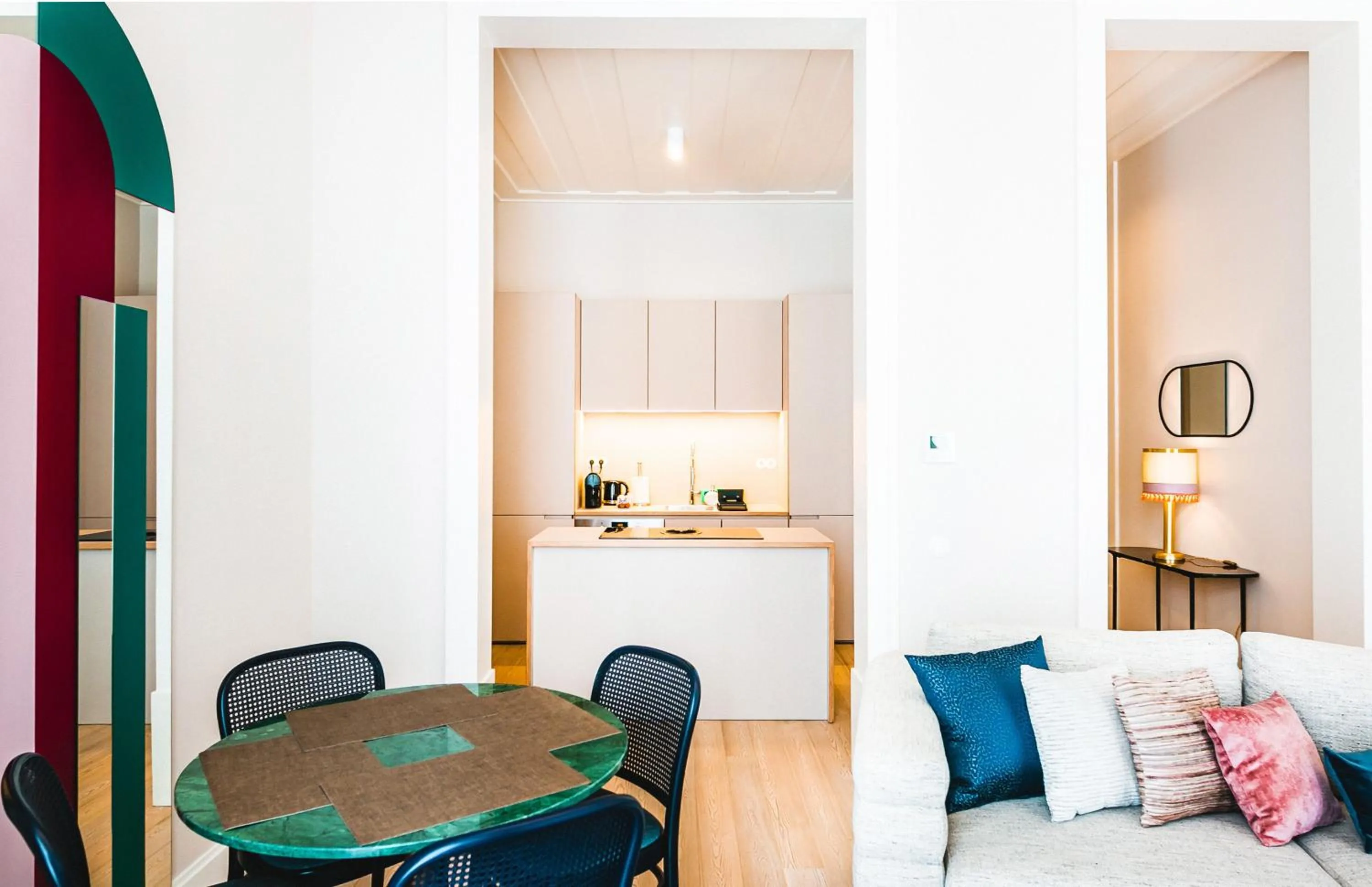 Kitchen or kitchenette in The Lift Apartments by RIDAN Hotels