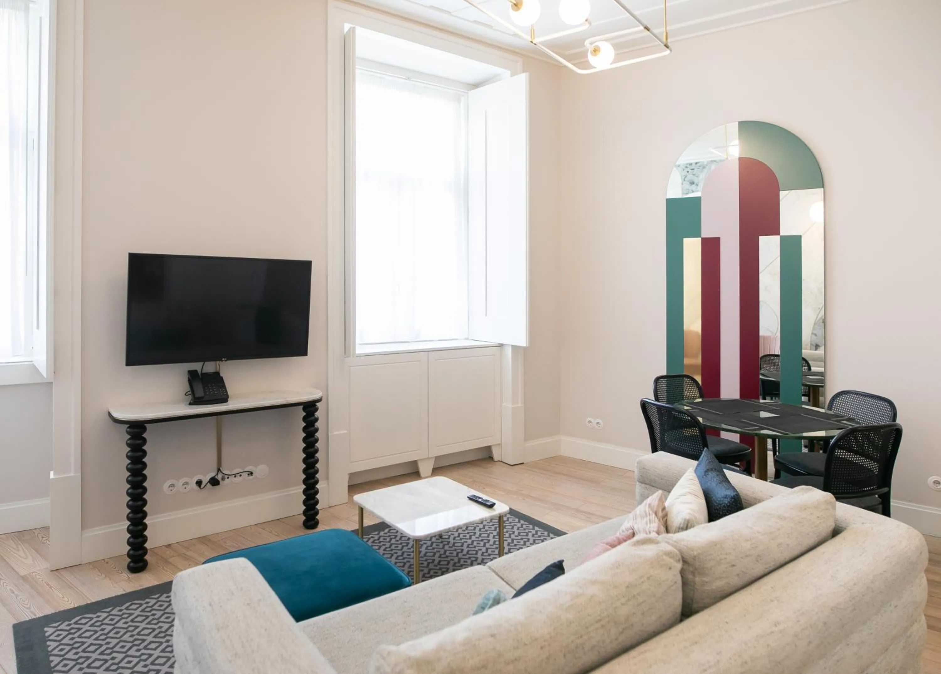 Living room in The Lift Apartments by RIDAN Hotels