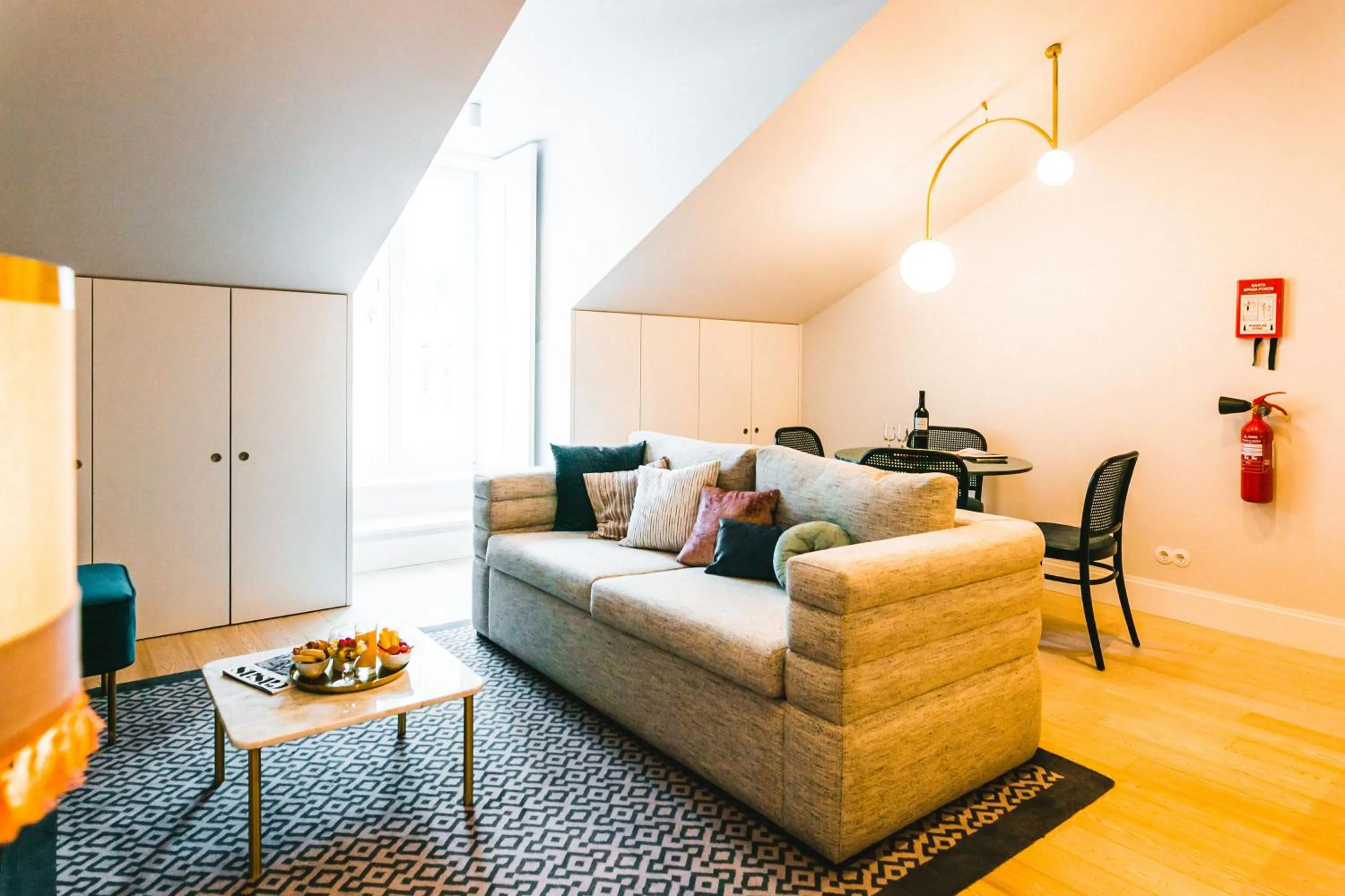 Living room in The Lift Apartments by RIDAN Hotels