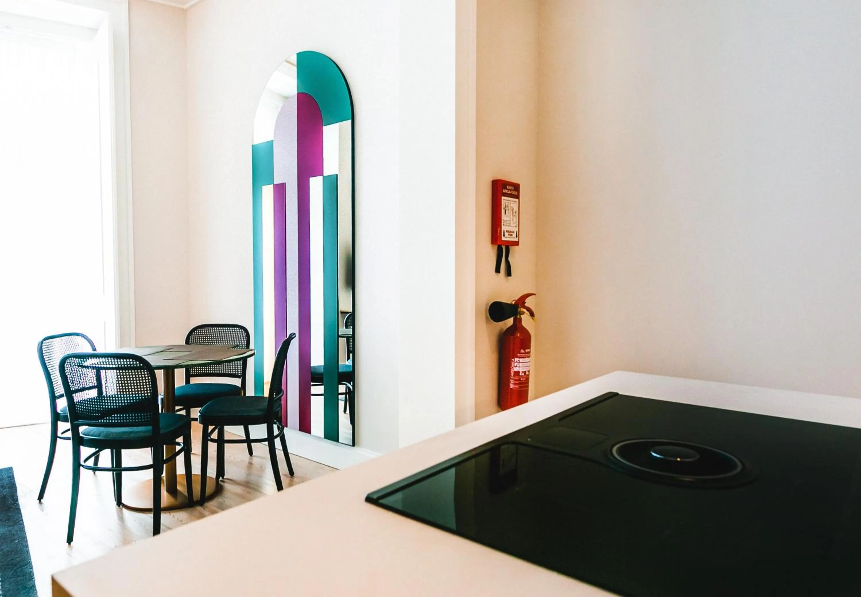 Kitchen or kitchenette in The Lift Apartments by RIDAN Hotels