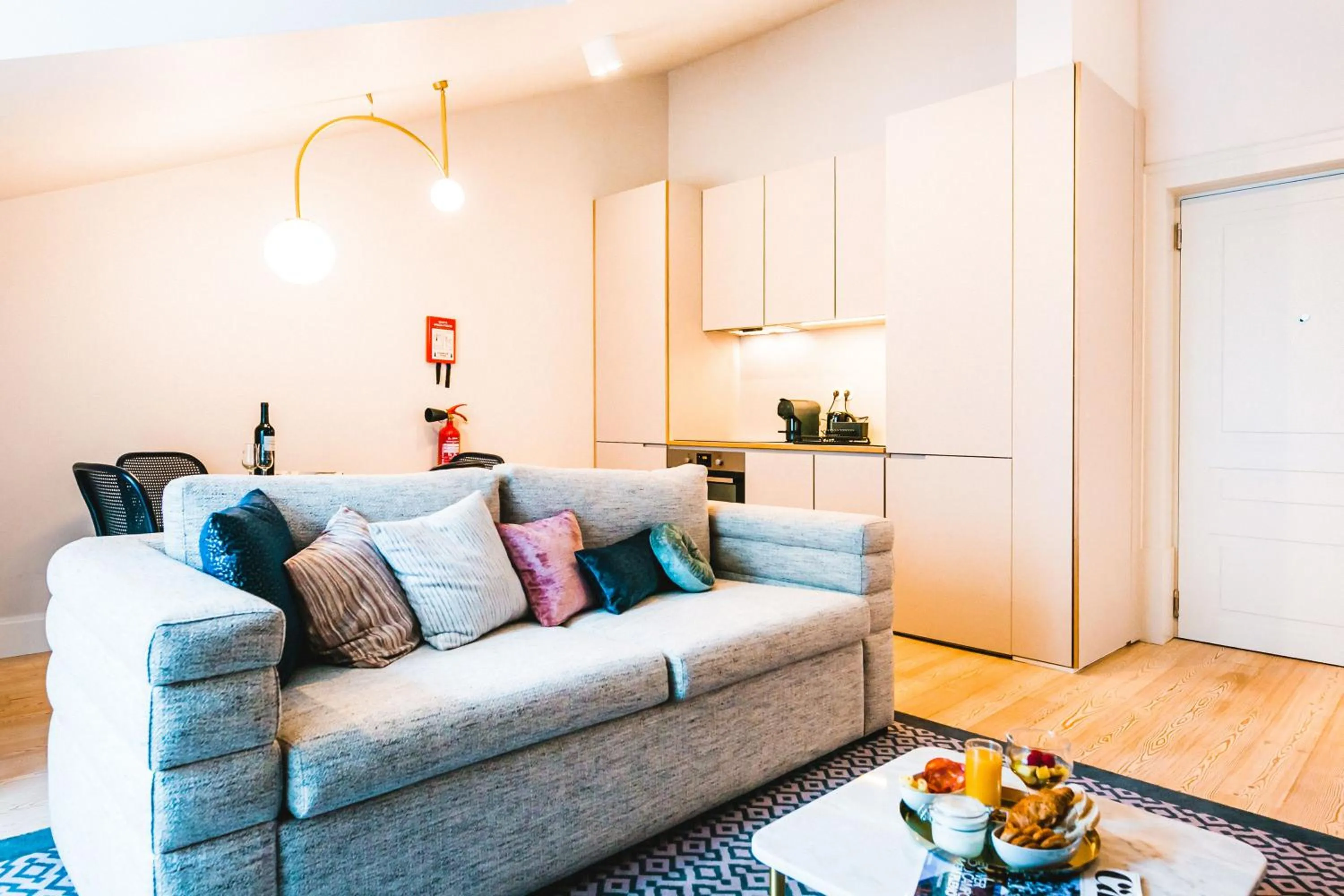 Living room in The Lift Apartments by RIDAN Hotels