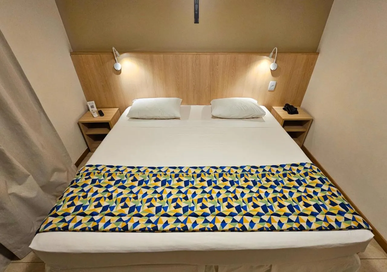 Bed in Hotel Rainha dos Apóstolos