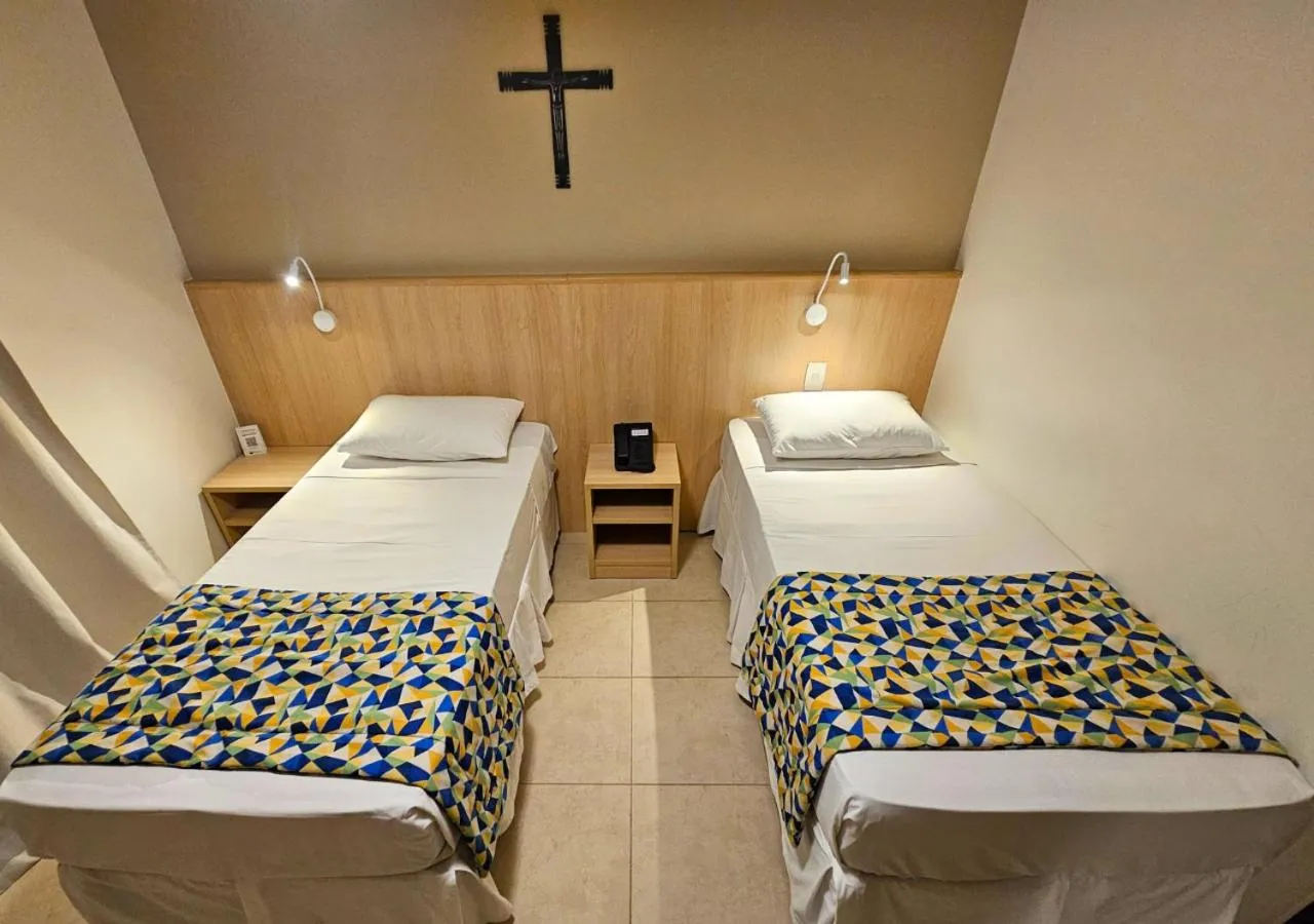 Bed in Hotel Rainha dos Apóstolos