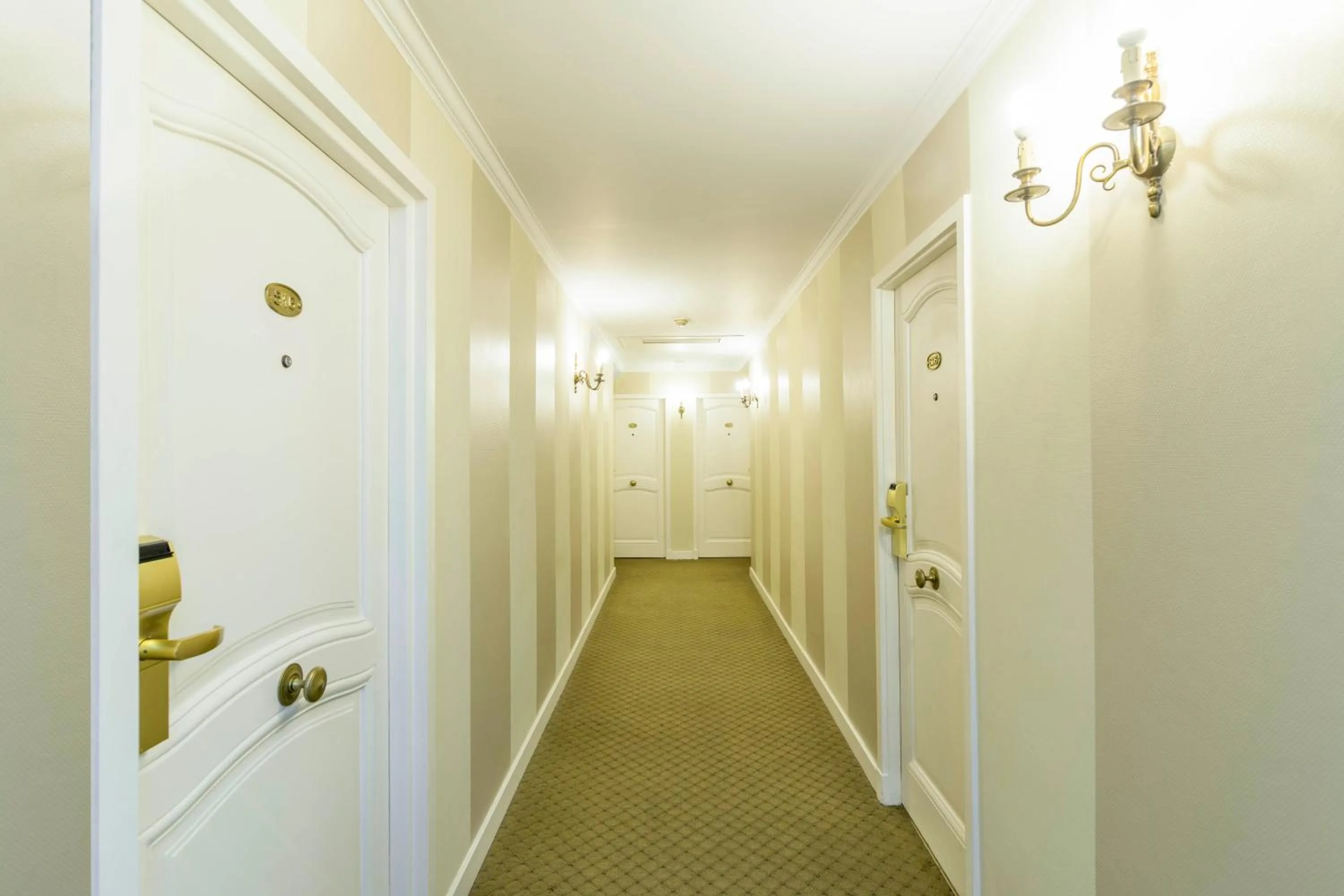 Area and facilities in Claridge Hotel