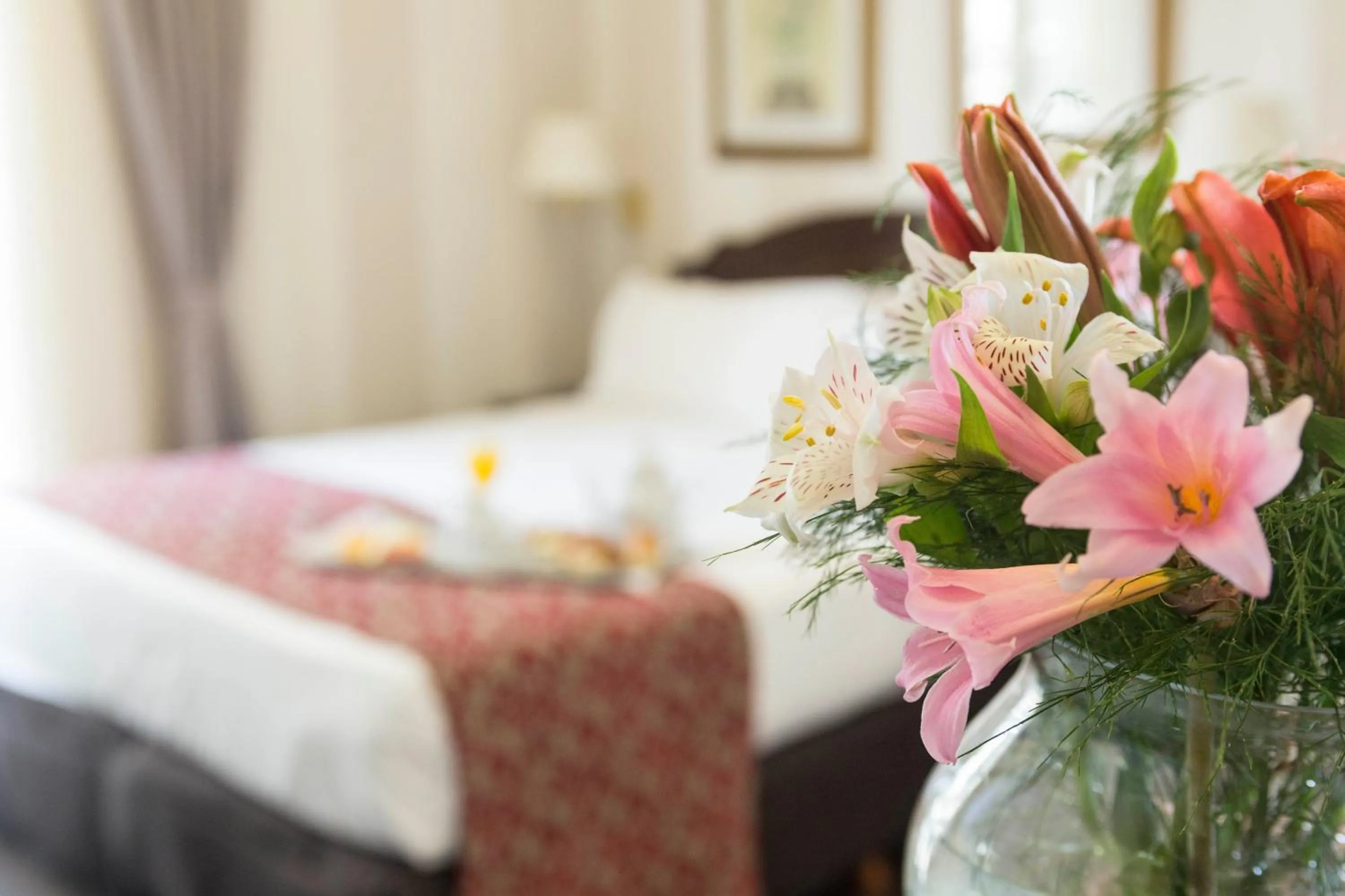 Decorative detail, Bed in Claridge Hotel