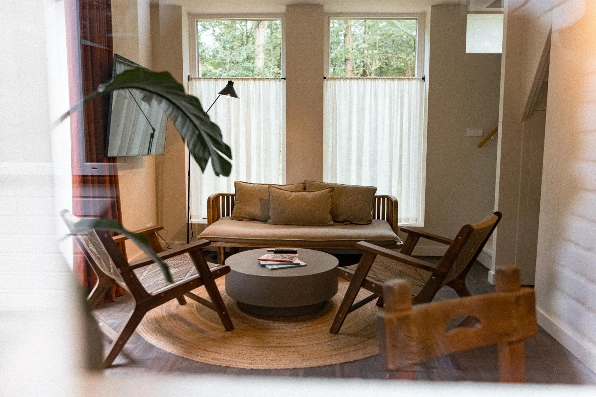 Living room in de Wever Lodge