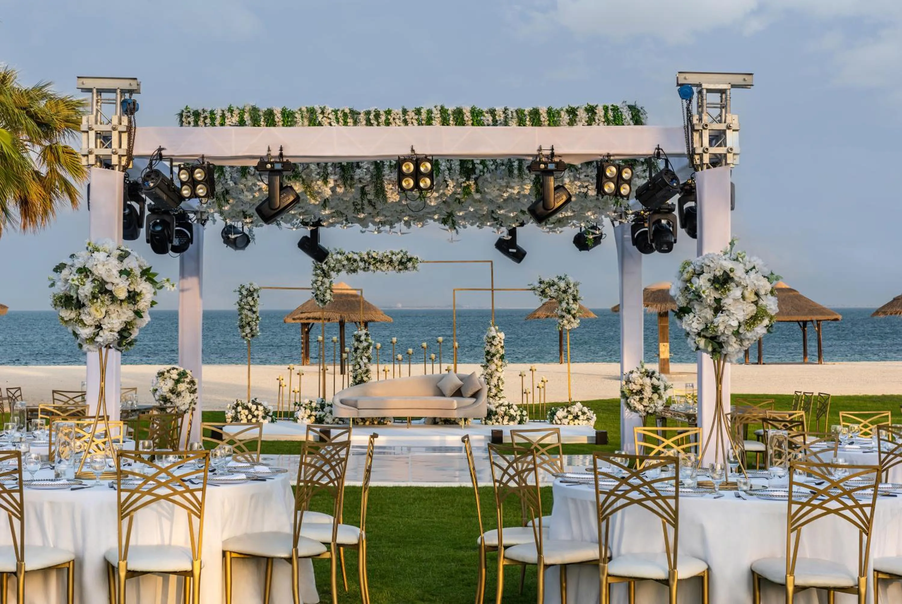 Beach in Al Maya Island & Resort