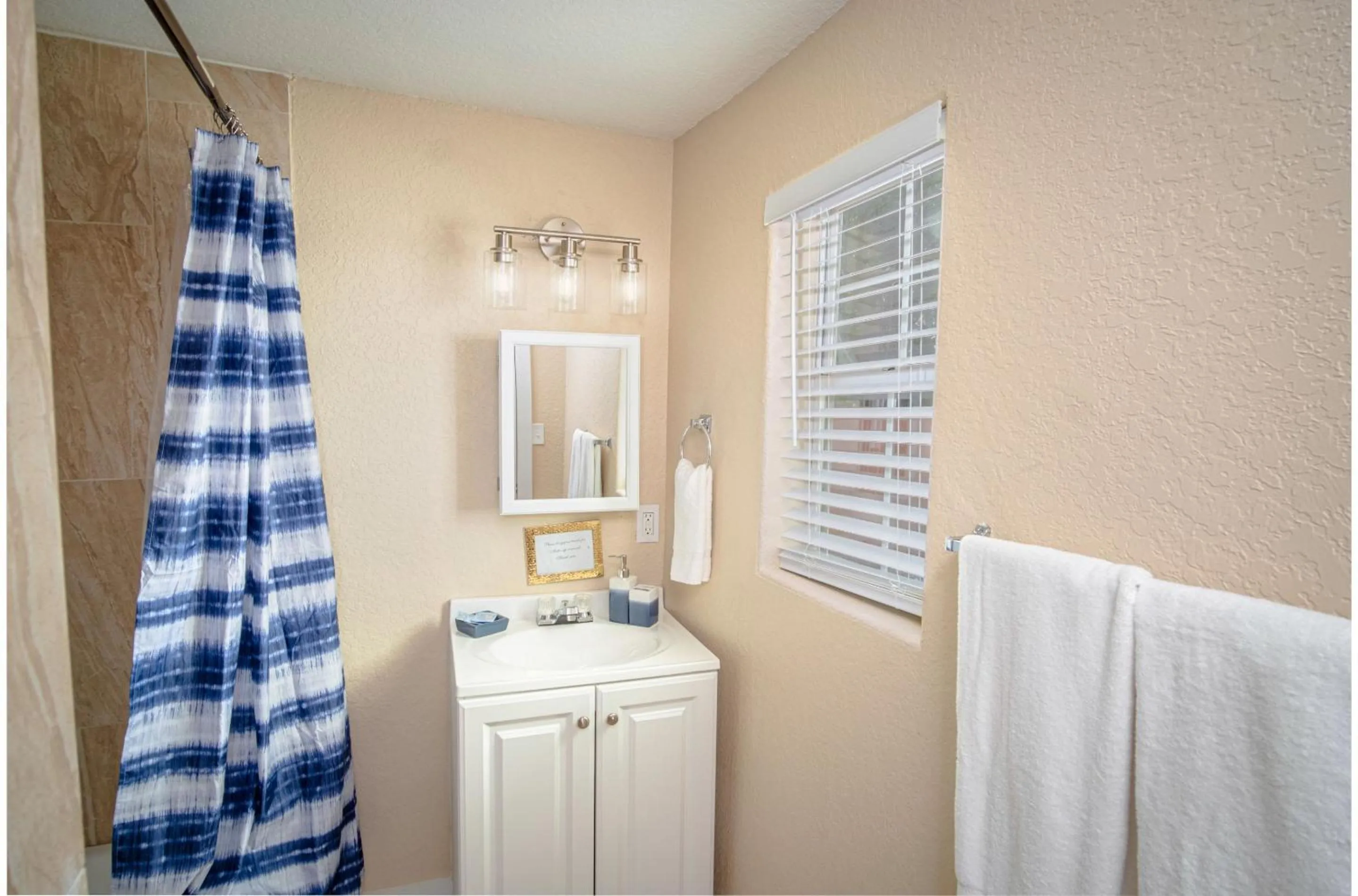 Bathroom in 3 BR1 BA Remodeled Home Near Downtown