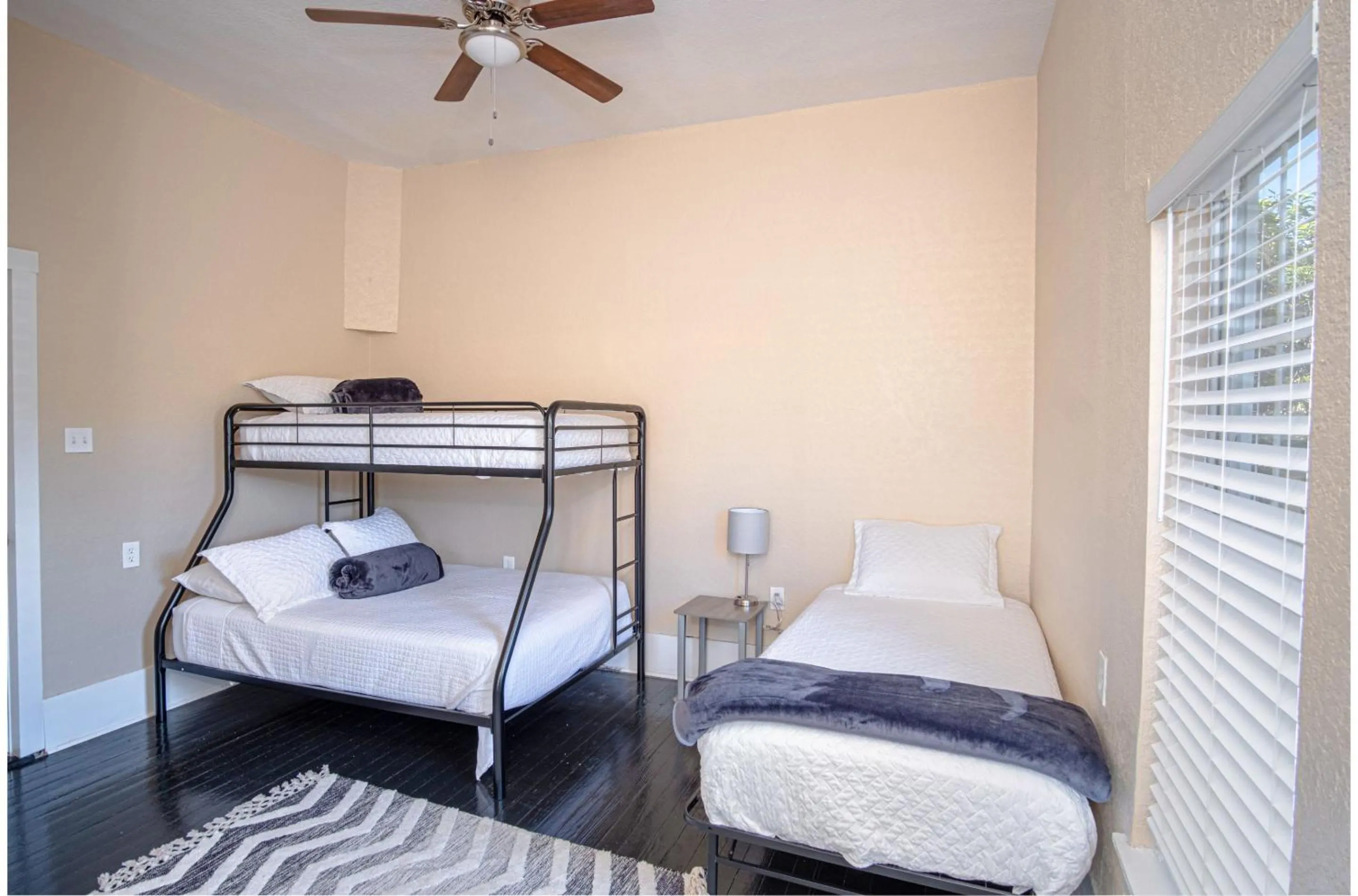 bunk bed, Bed in 3 BR1 BA Remodeled Home Near Downtown