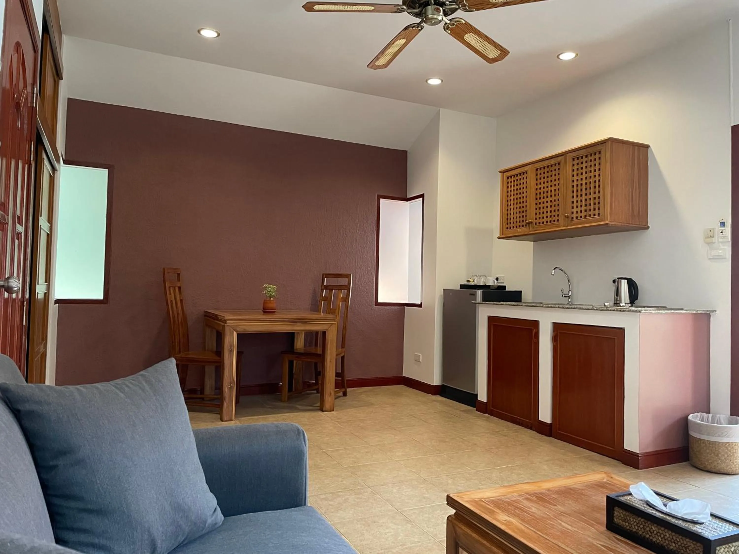 Kitchen or kitchenette in The Pace Phuket Boutique Resort