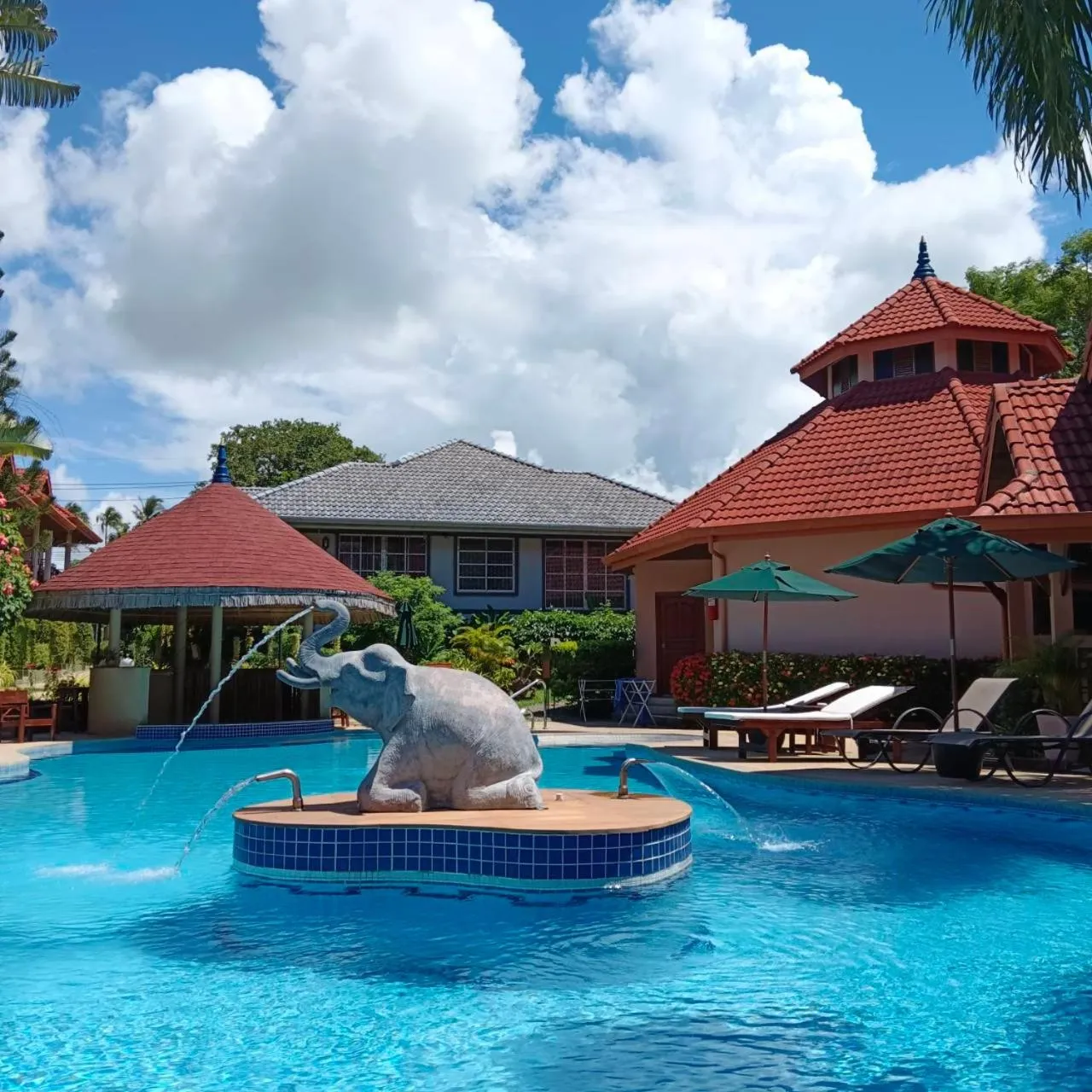 Pool view in The Pace Phuket Boutique Resort