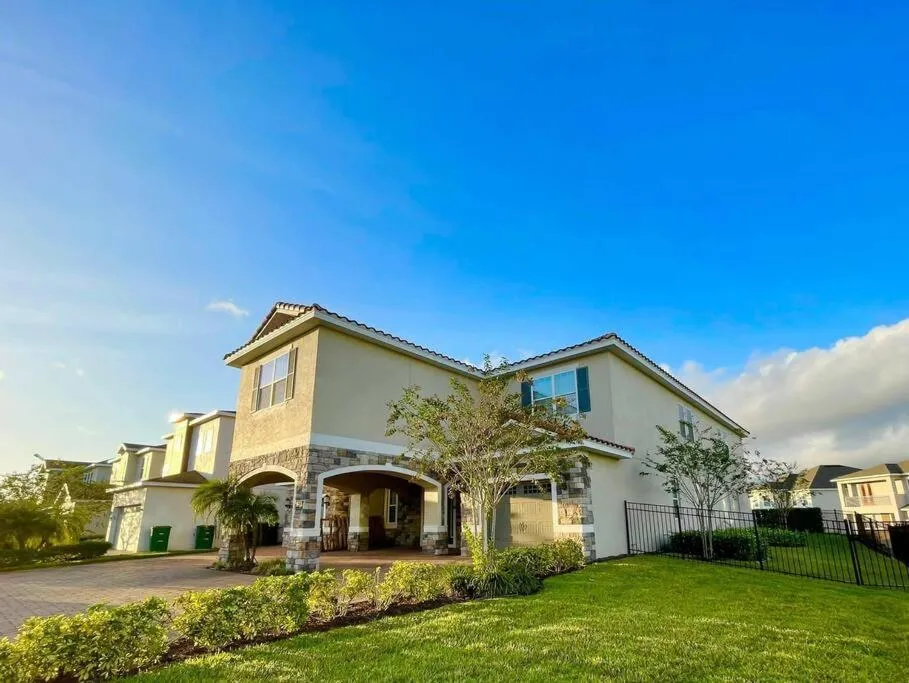 Property building in Spectacular 12-Bed Mansion with game room