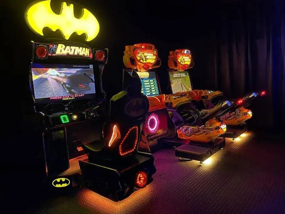 Game Room in Spectacular 12-Bed Mansion with game room