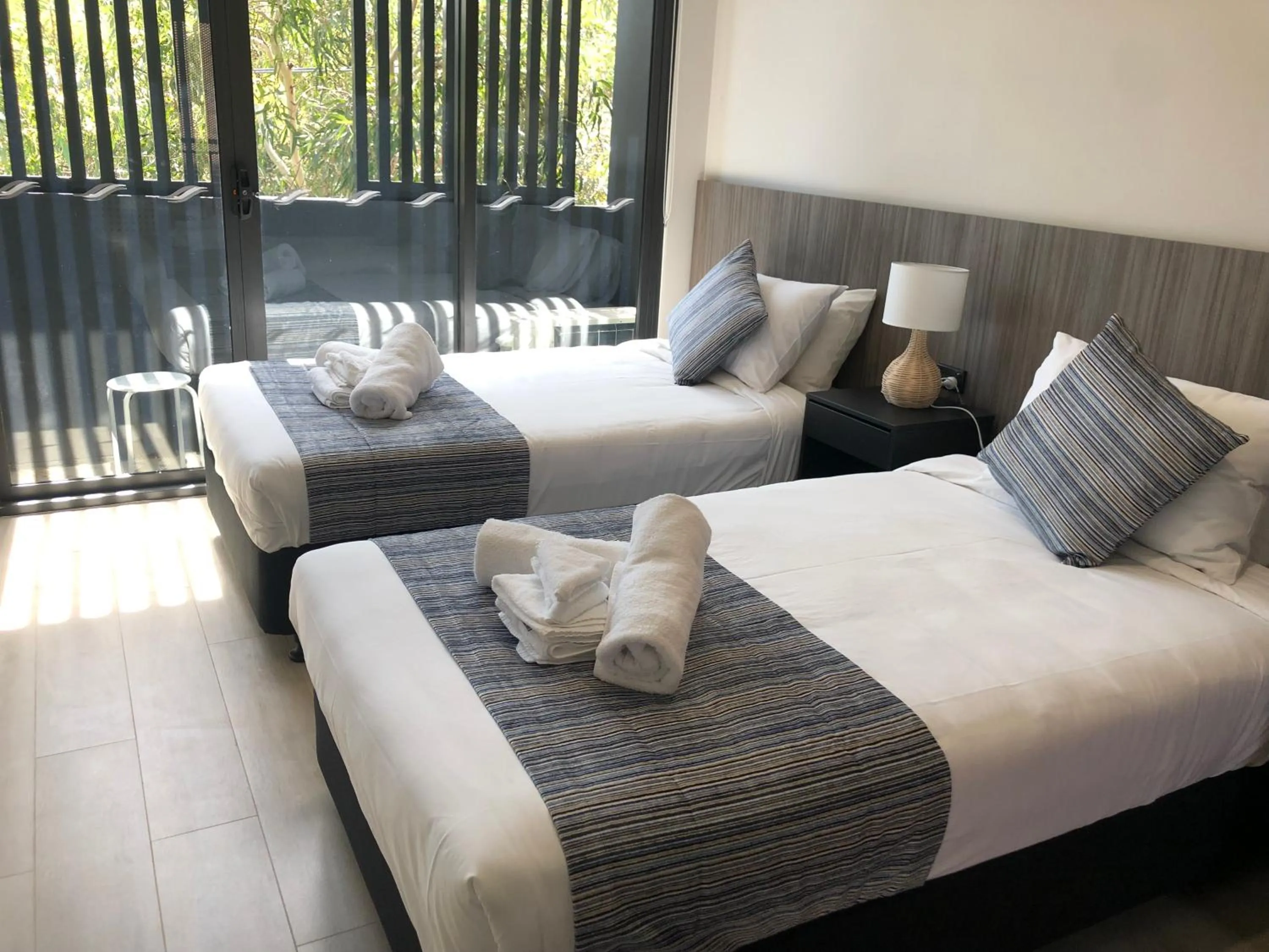 Bed in Coogee Studio Apartments