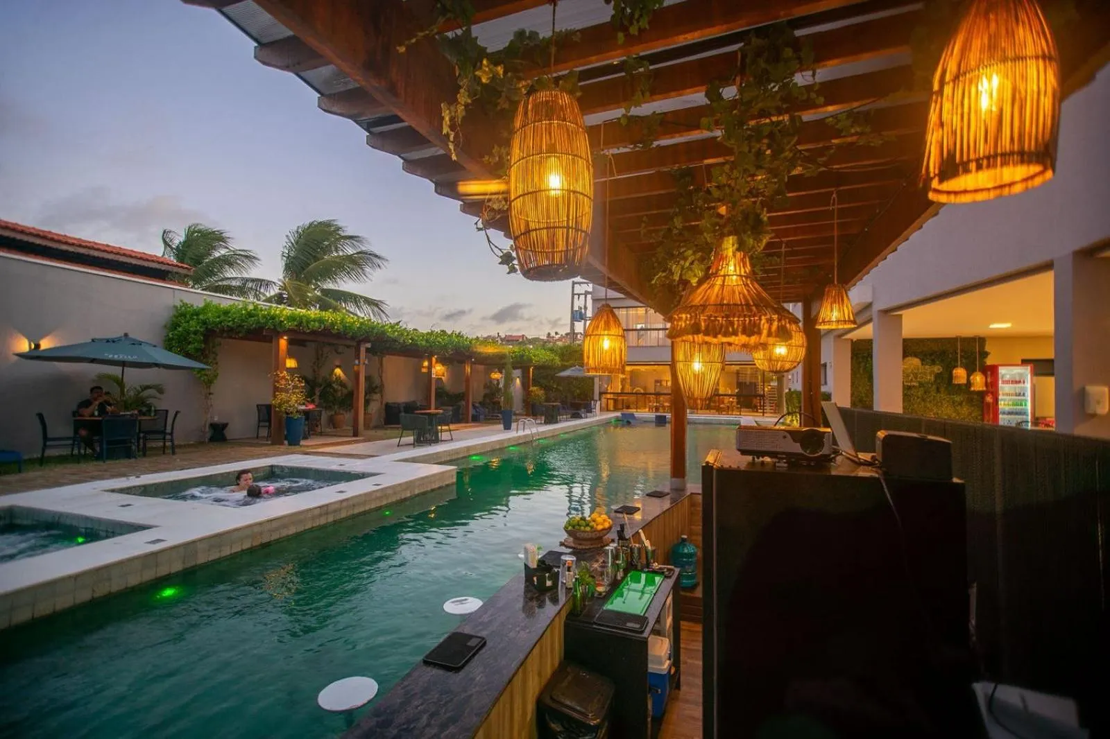 Swimming pool in Paraiso Beach Hotel