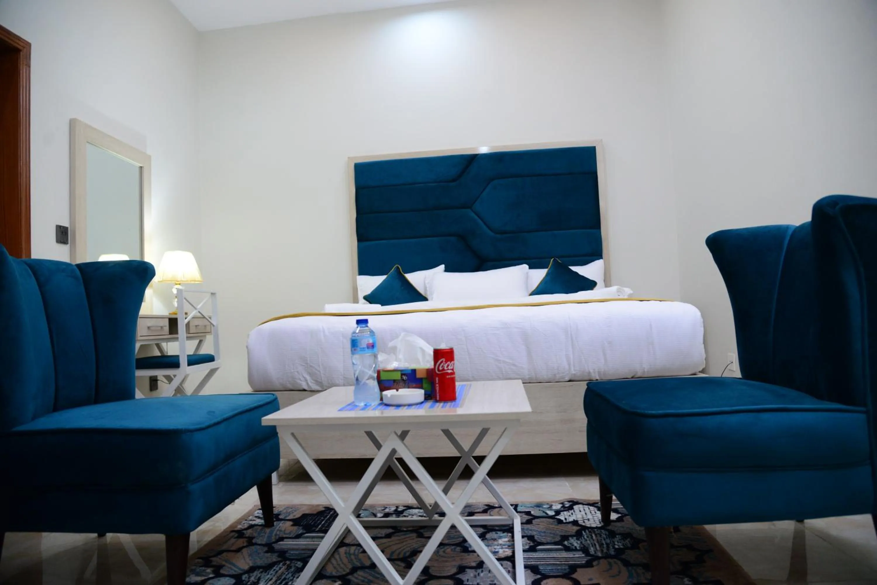 Bed in Hotel Grand Lahore