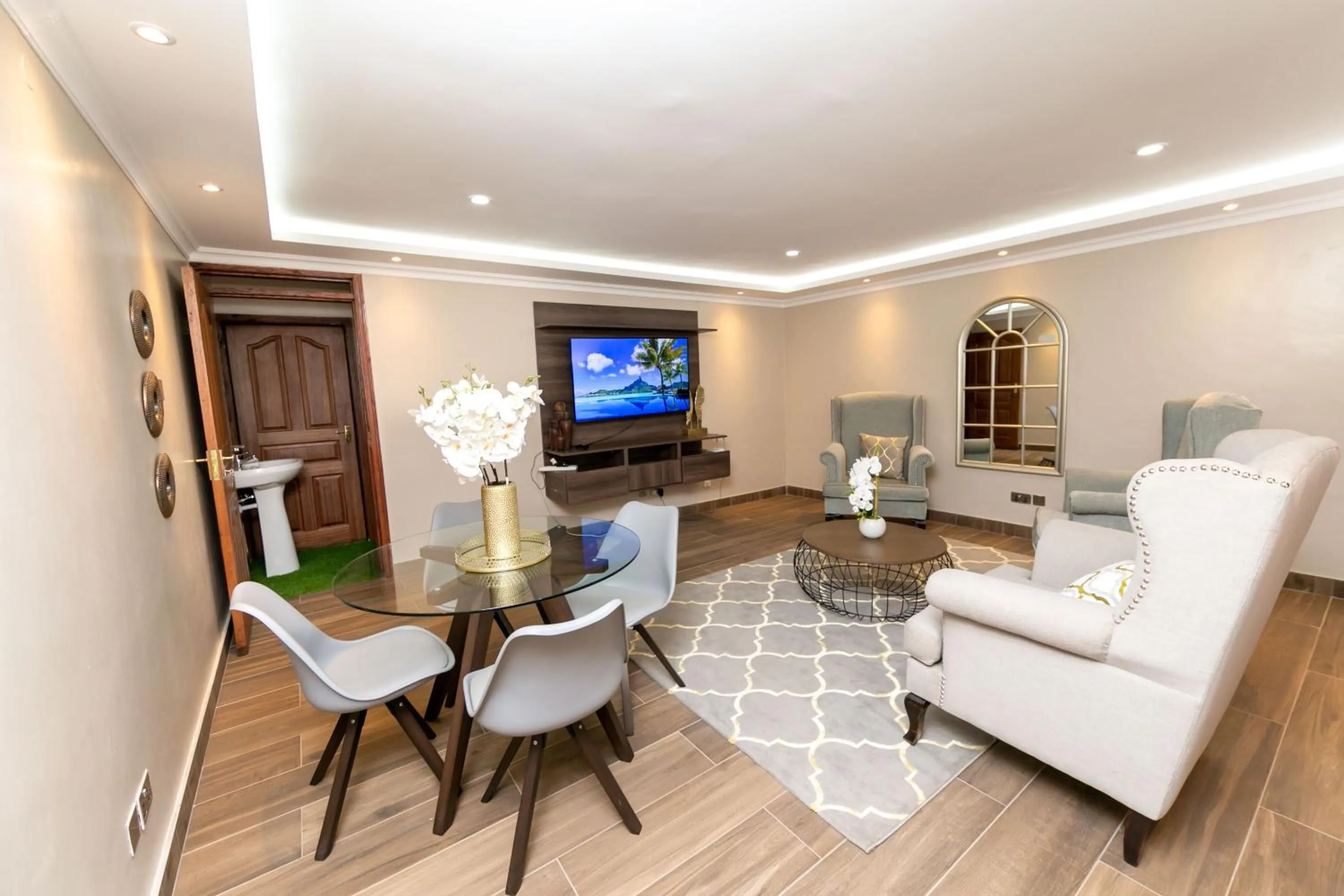 Seating area in 41 Haven