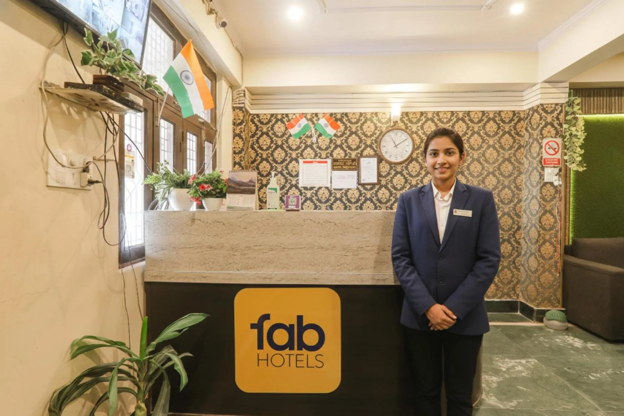 Lobby or reception in Via Haidri