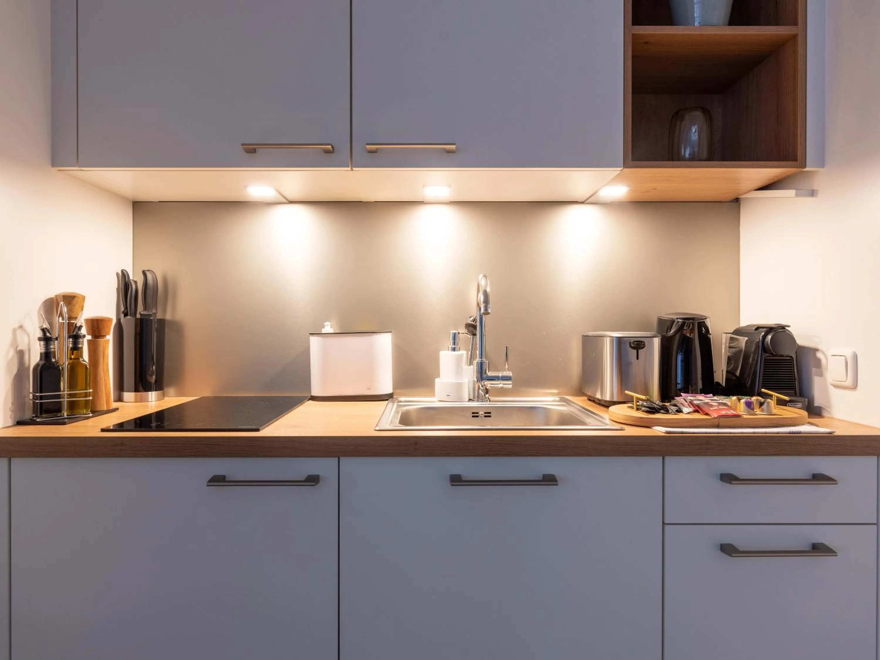 Coffee/tea facilities in Limehome Linz Friedrichstraße