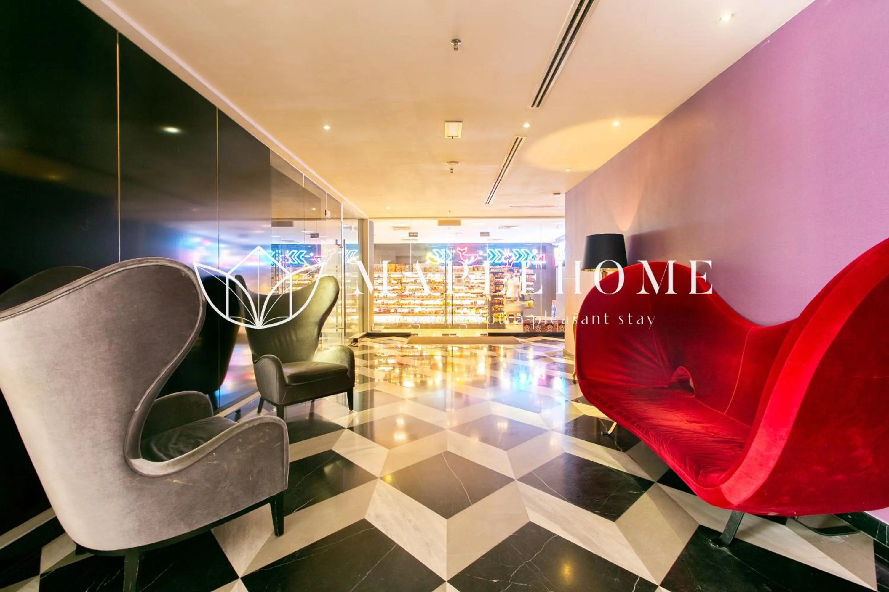 Seating area in D'Majestic Premier Suites Kuala Lumpur