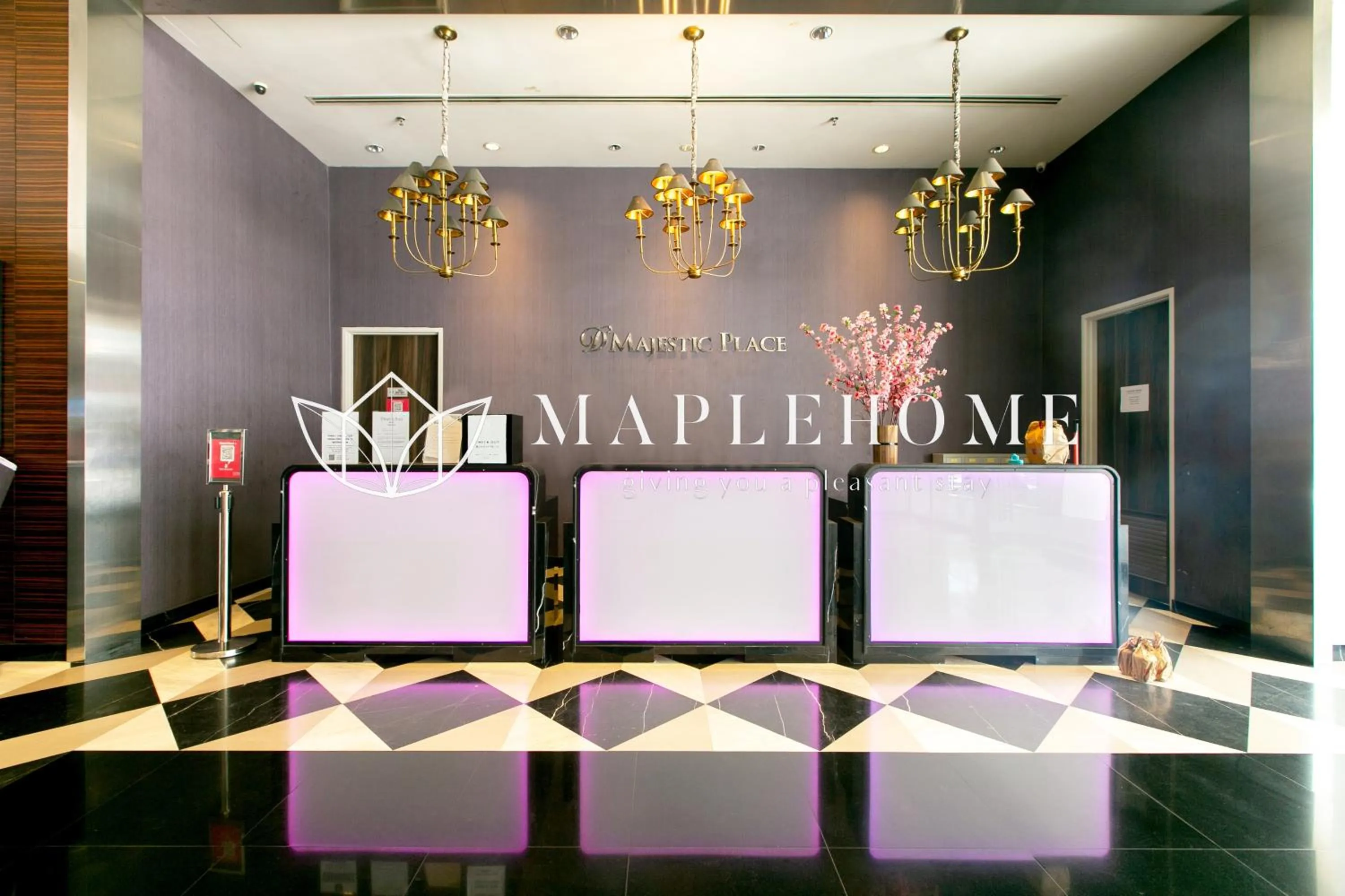 Lobby or reception in D'Majestic Premier Suites Kuala Lumpur