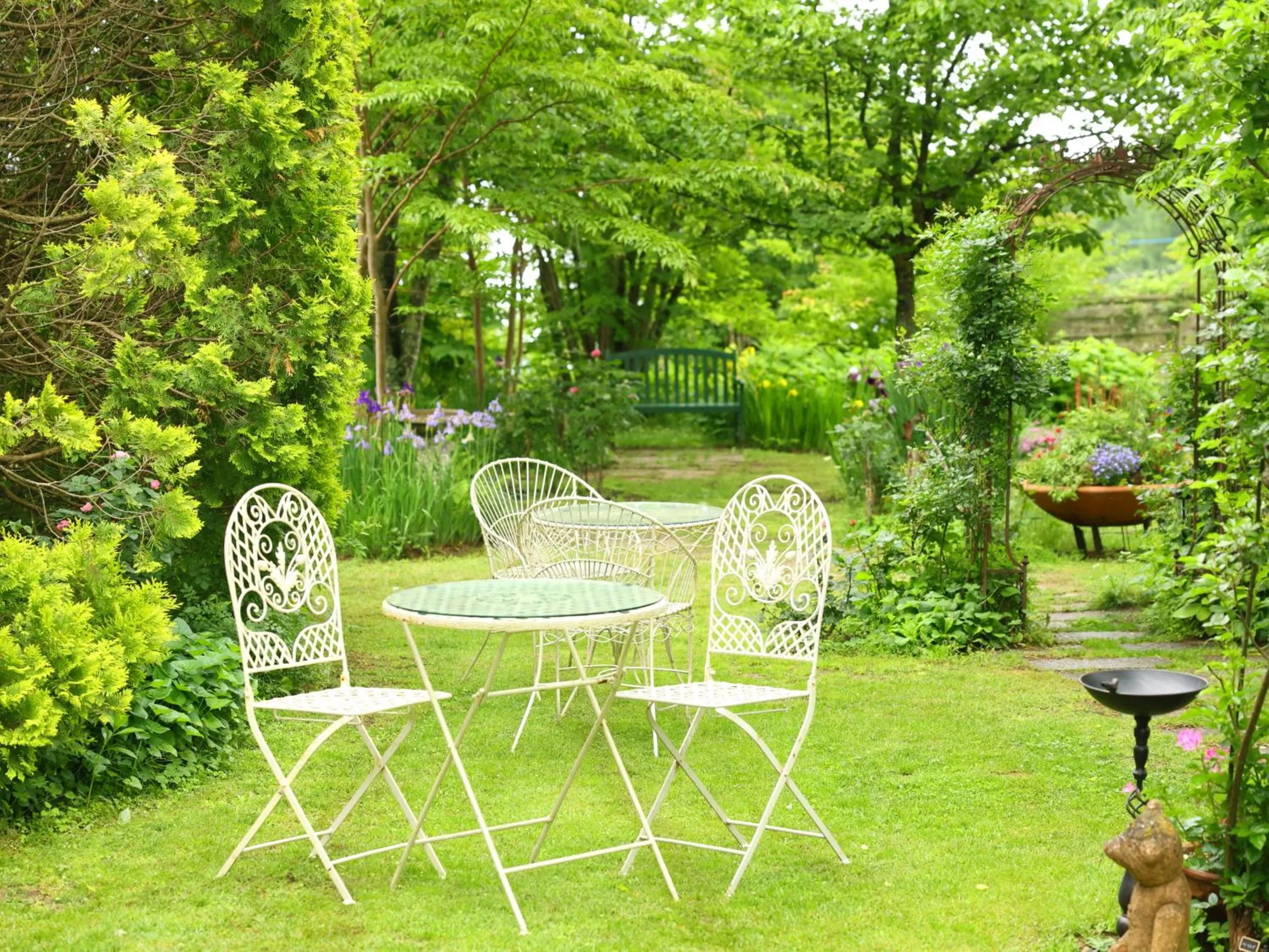 Garden in Petit Hotel & Restaurant Old Age