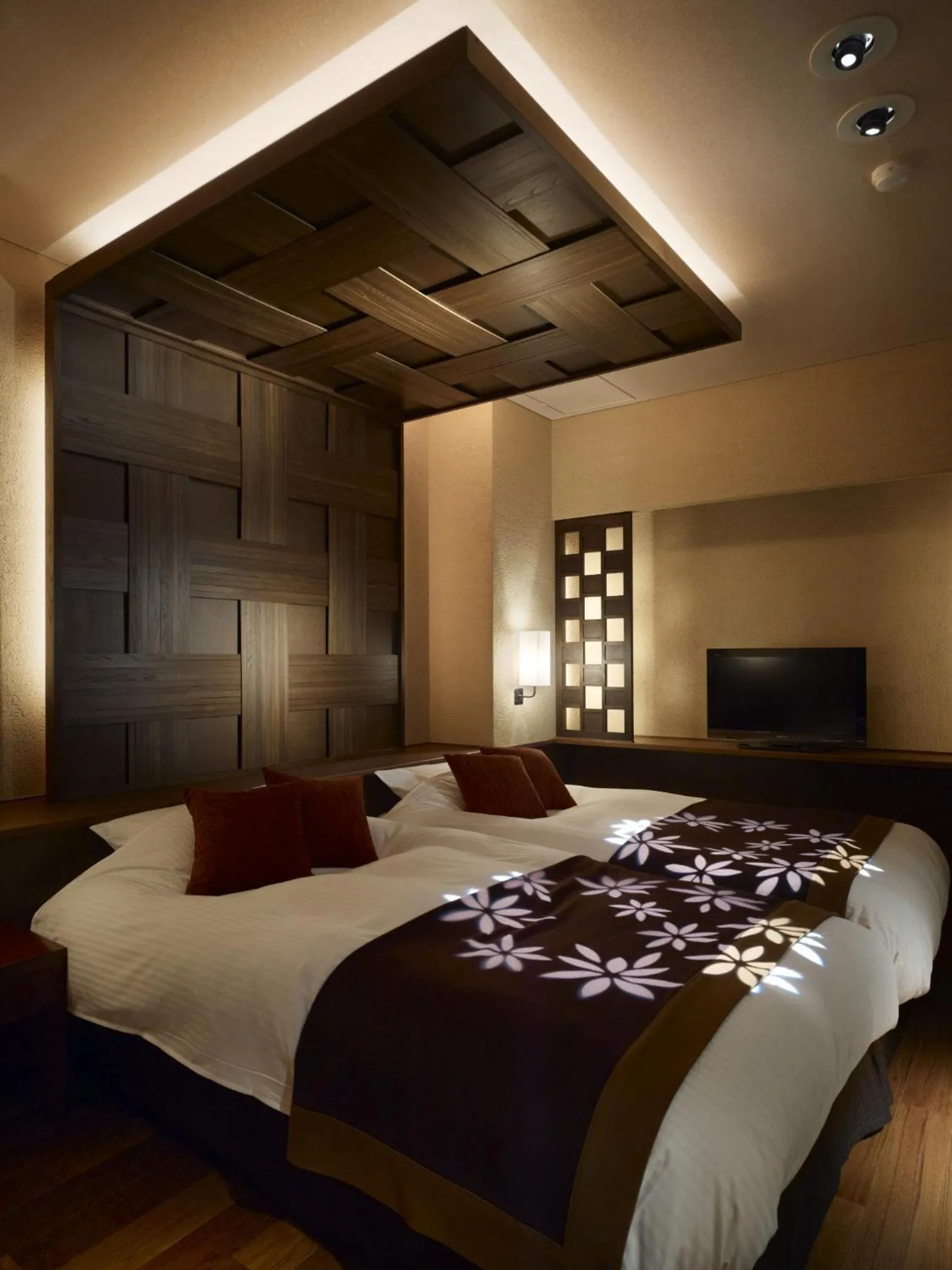 Bedroom, Bed in Tokachigawa Onsen Daiichi Hotel