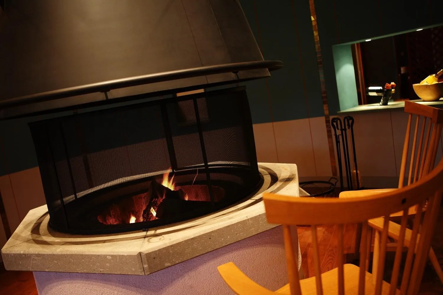 Decorative detail in Tokachigawa Onsen Daiichi Hotel