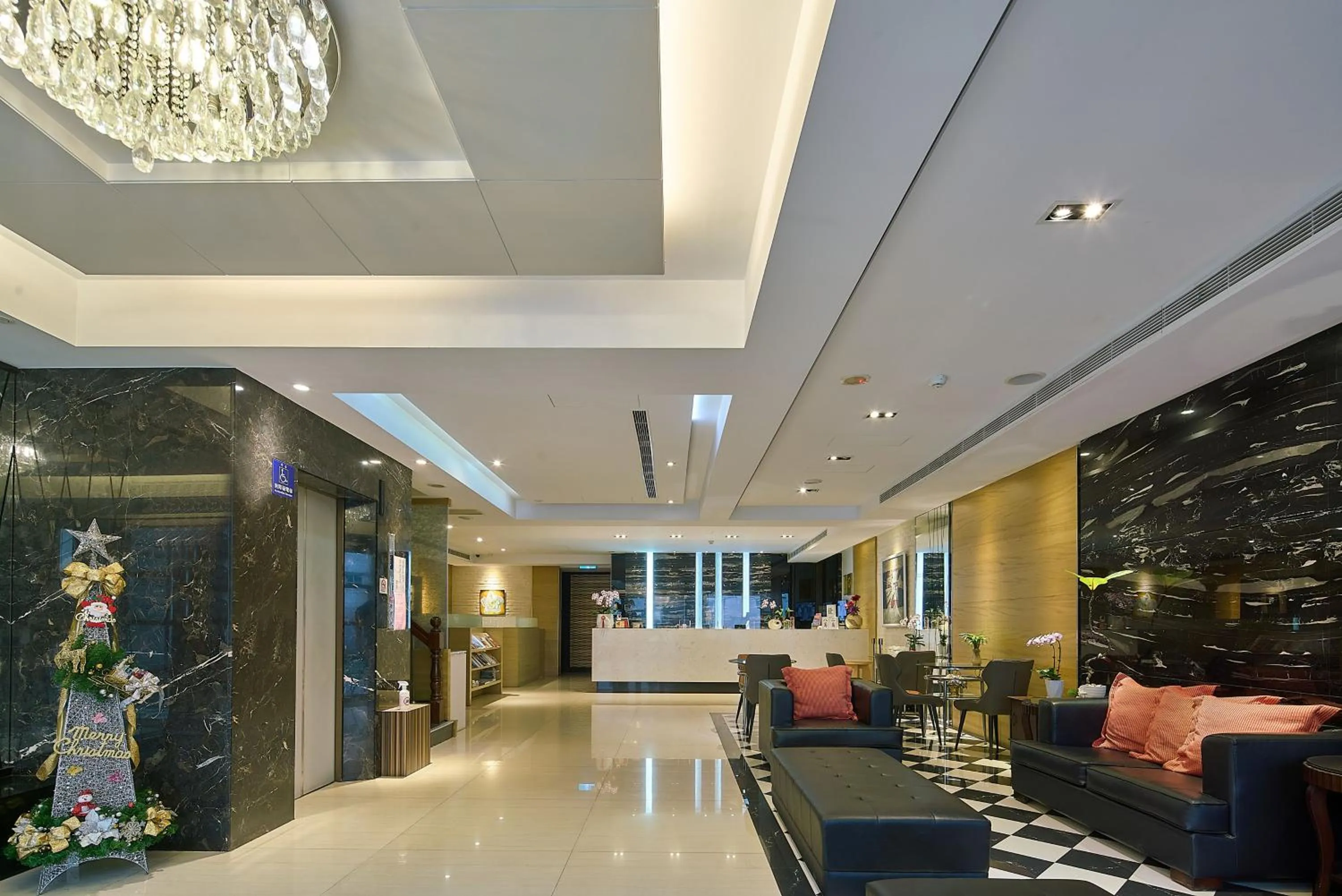 On site in Golden Stone Hotel