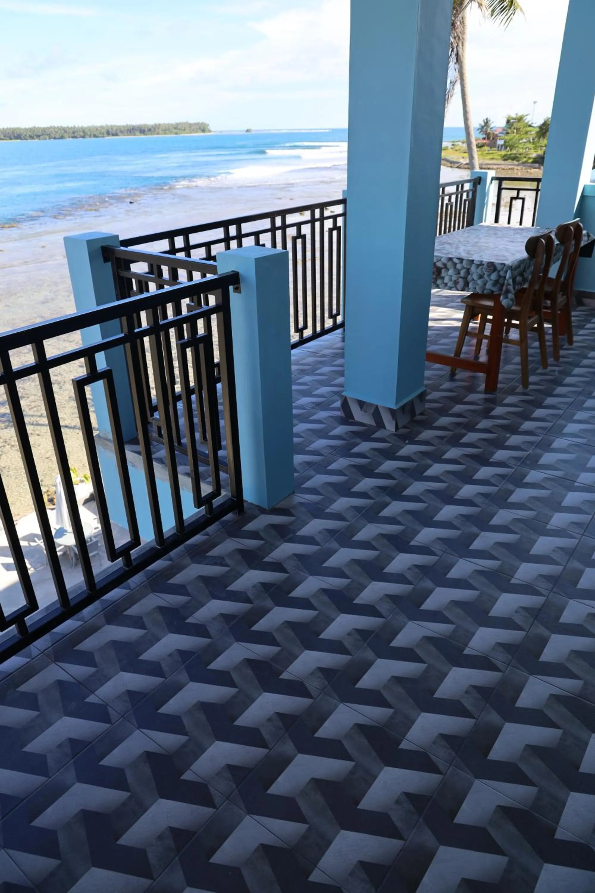 Patio in Grace Wave Resort