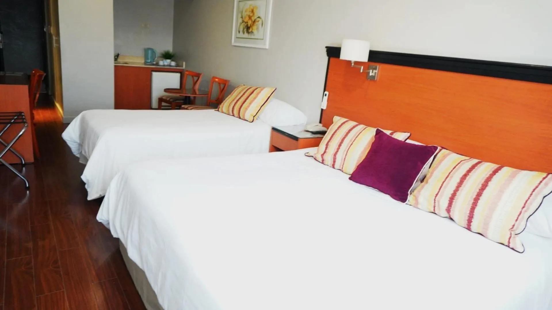 Bed in Garden Park Hotel