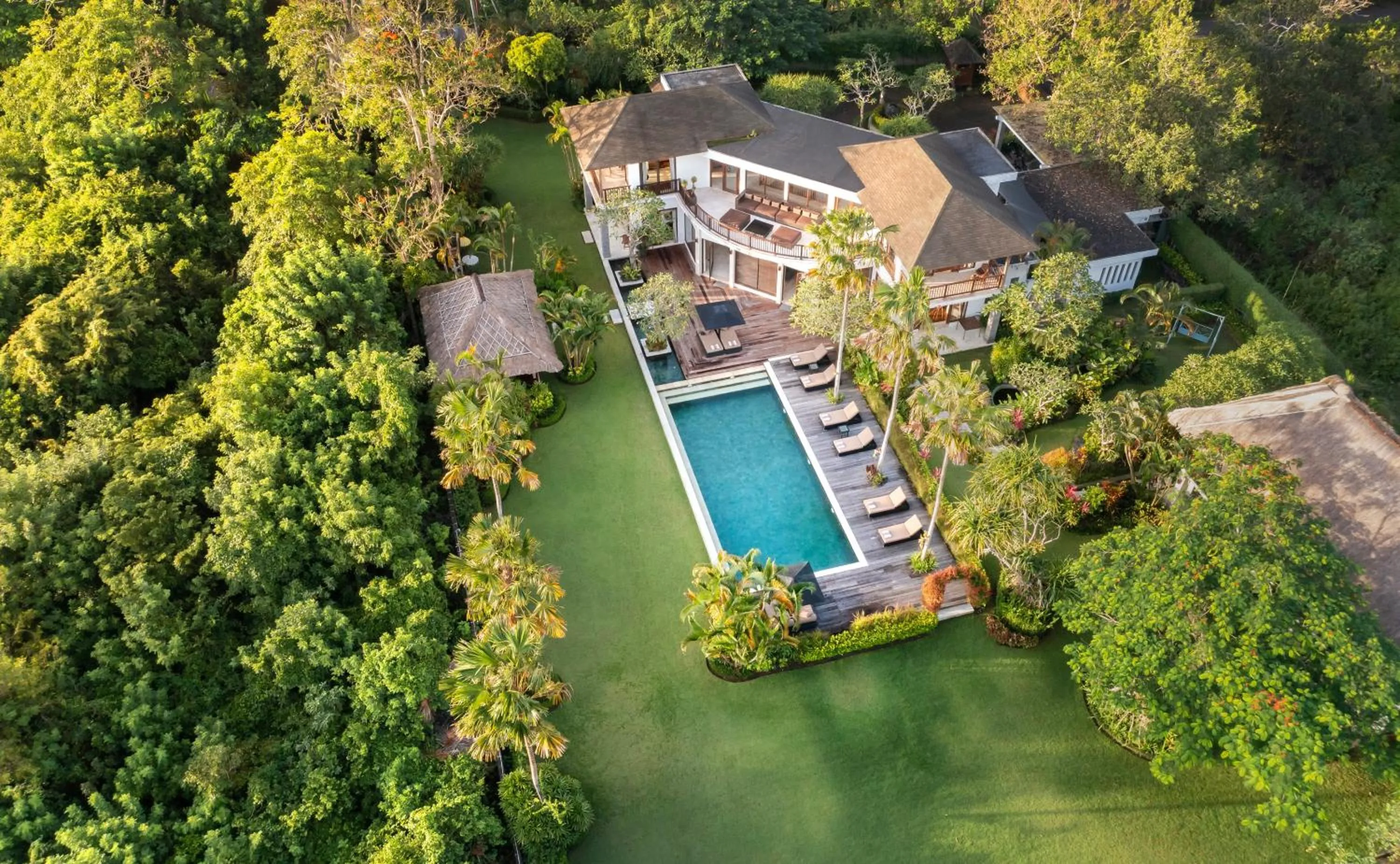 Bird's eye view in Villa Uma Nina by Nakula