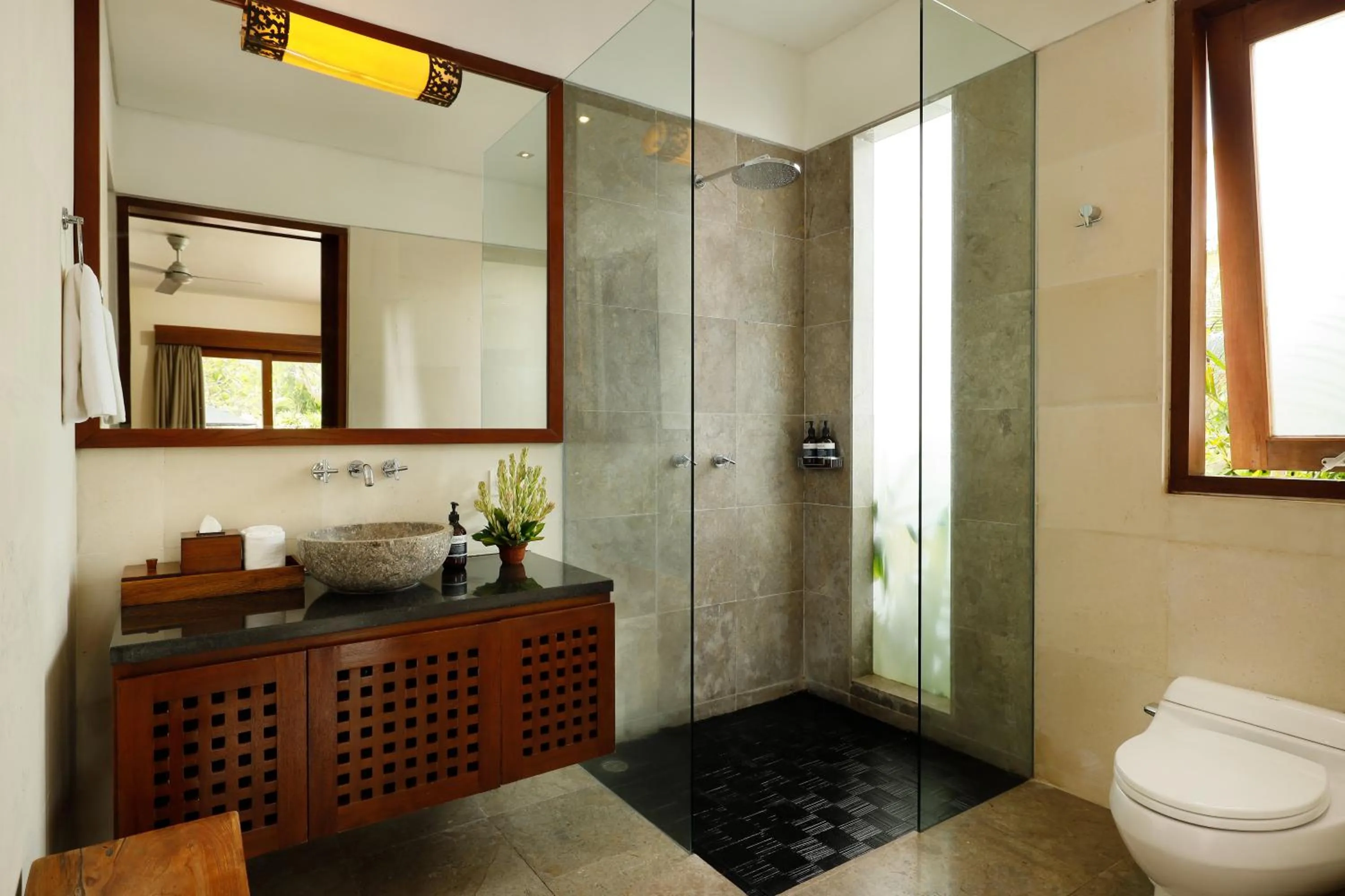 Bathroom in Villa Uma Nina by Nakula