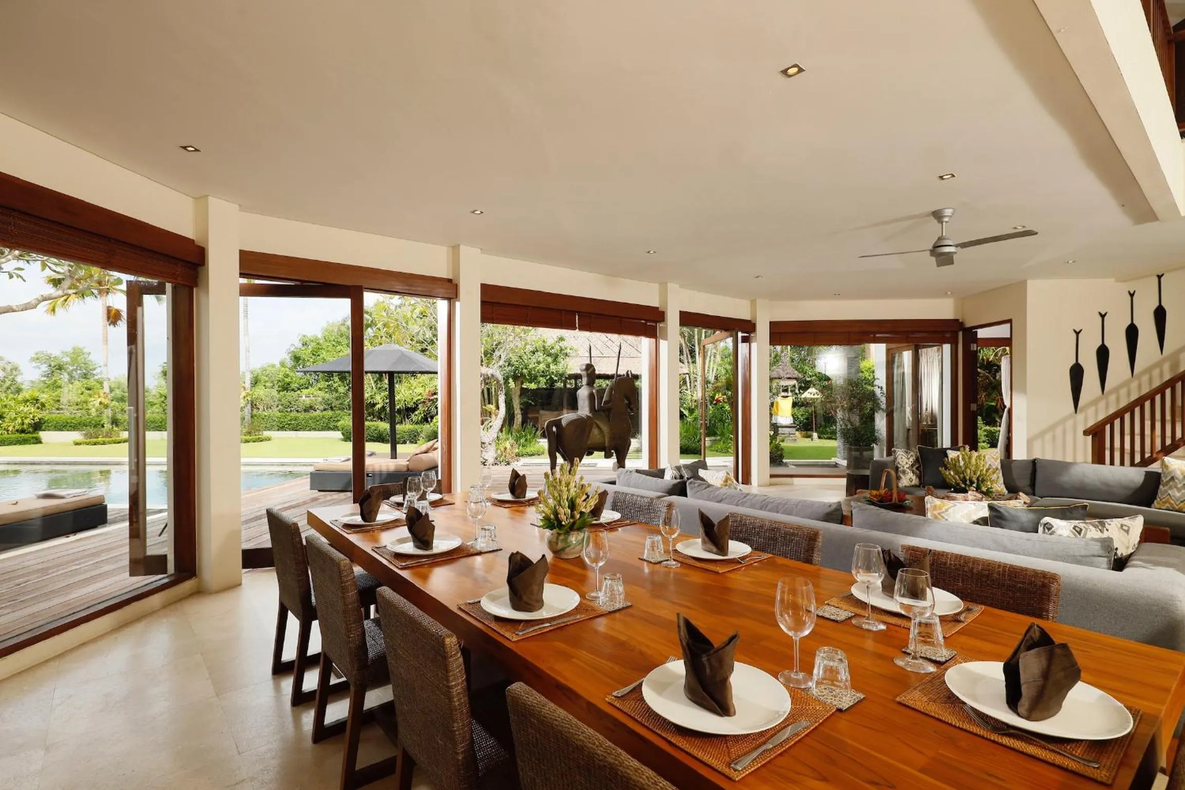 Living room in Villa Uma Nina by Nakula