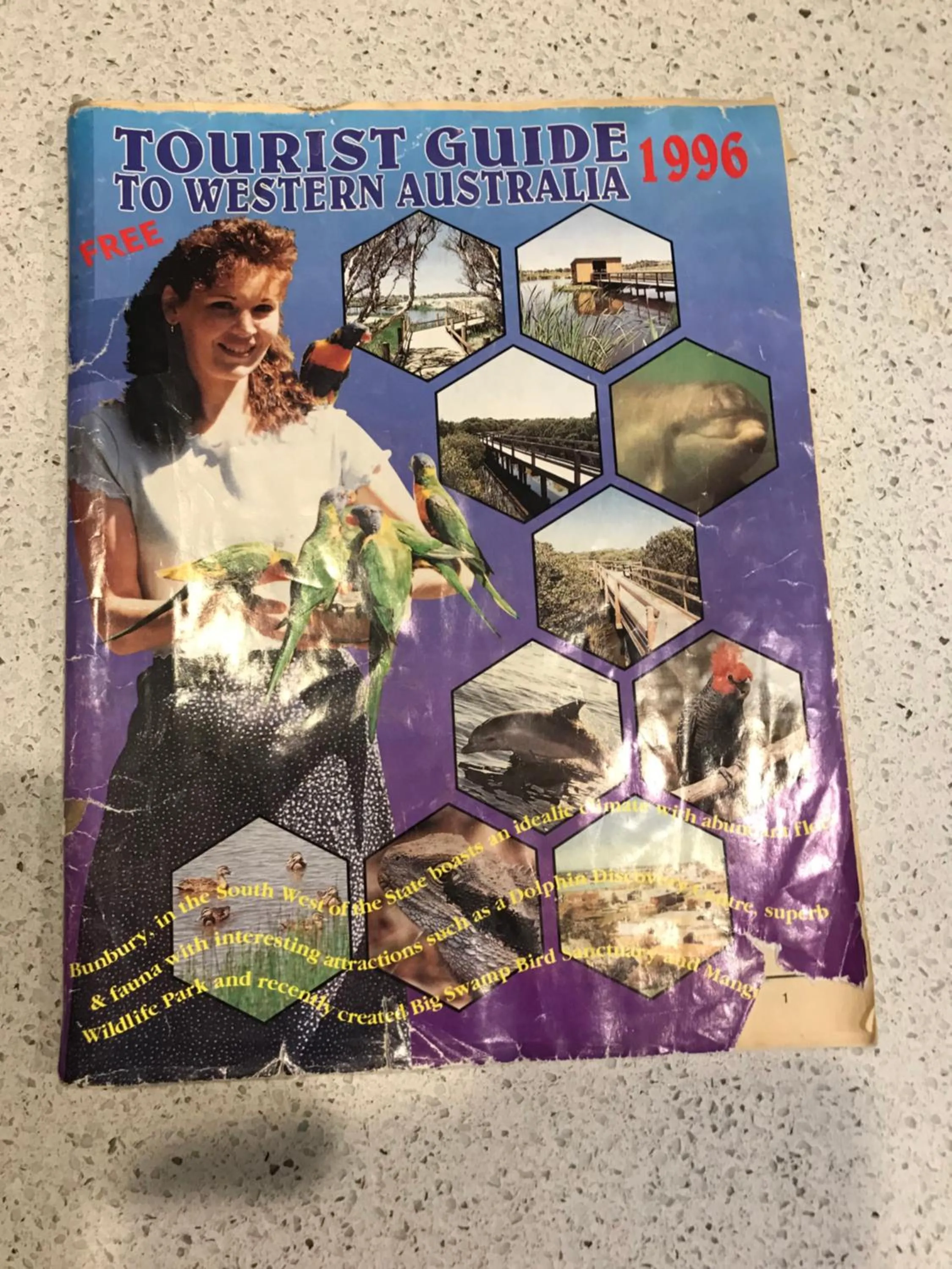 Text overlay in Forest Lodge Resort