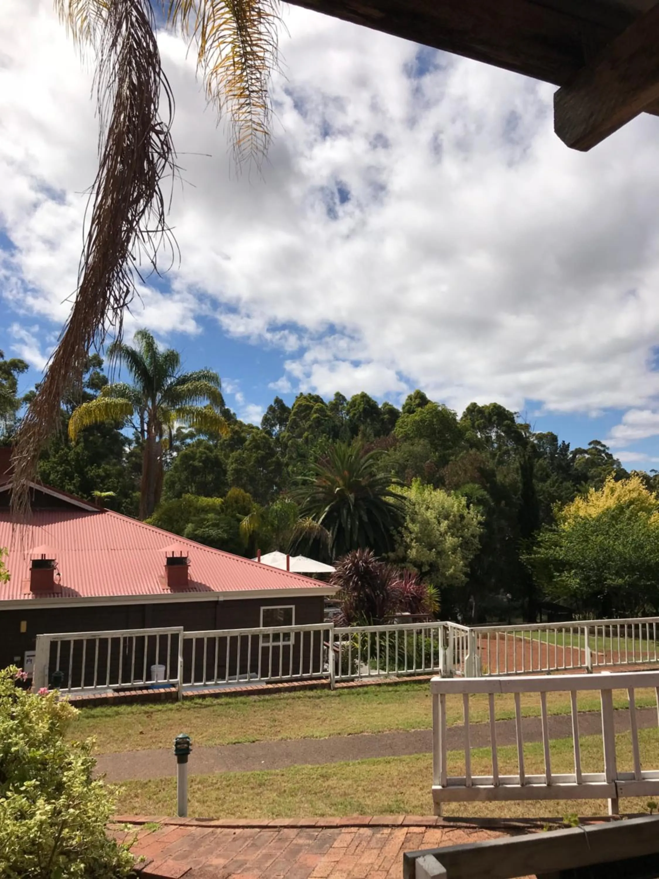 Garden view in Forest Lodge Resort