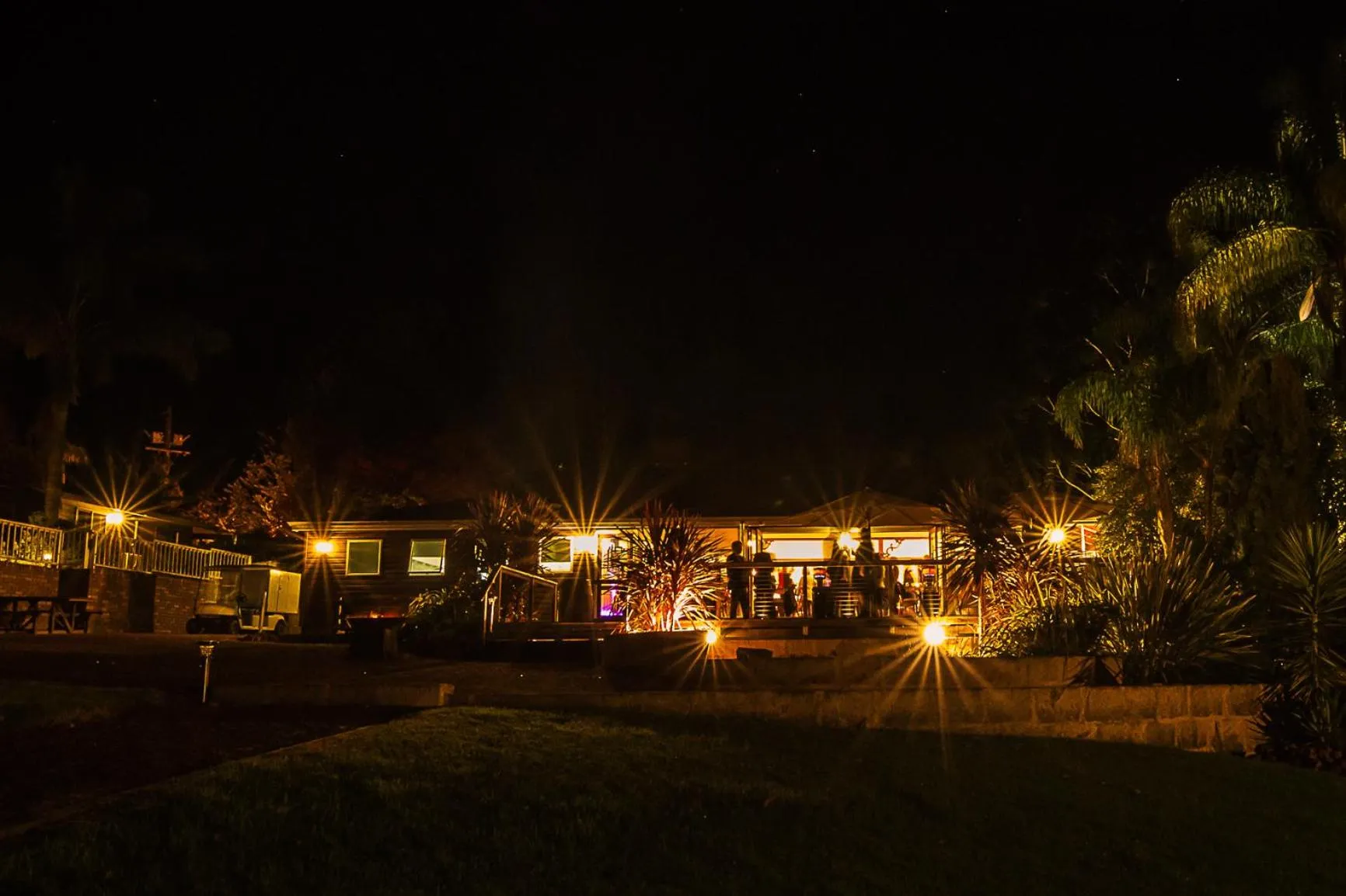 group of guests in Forest Lodge Resort