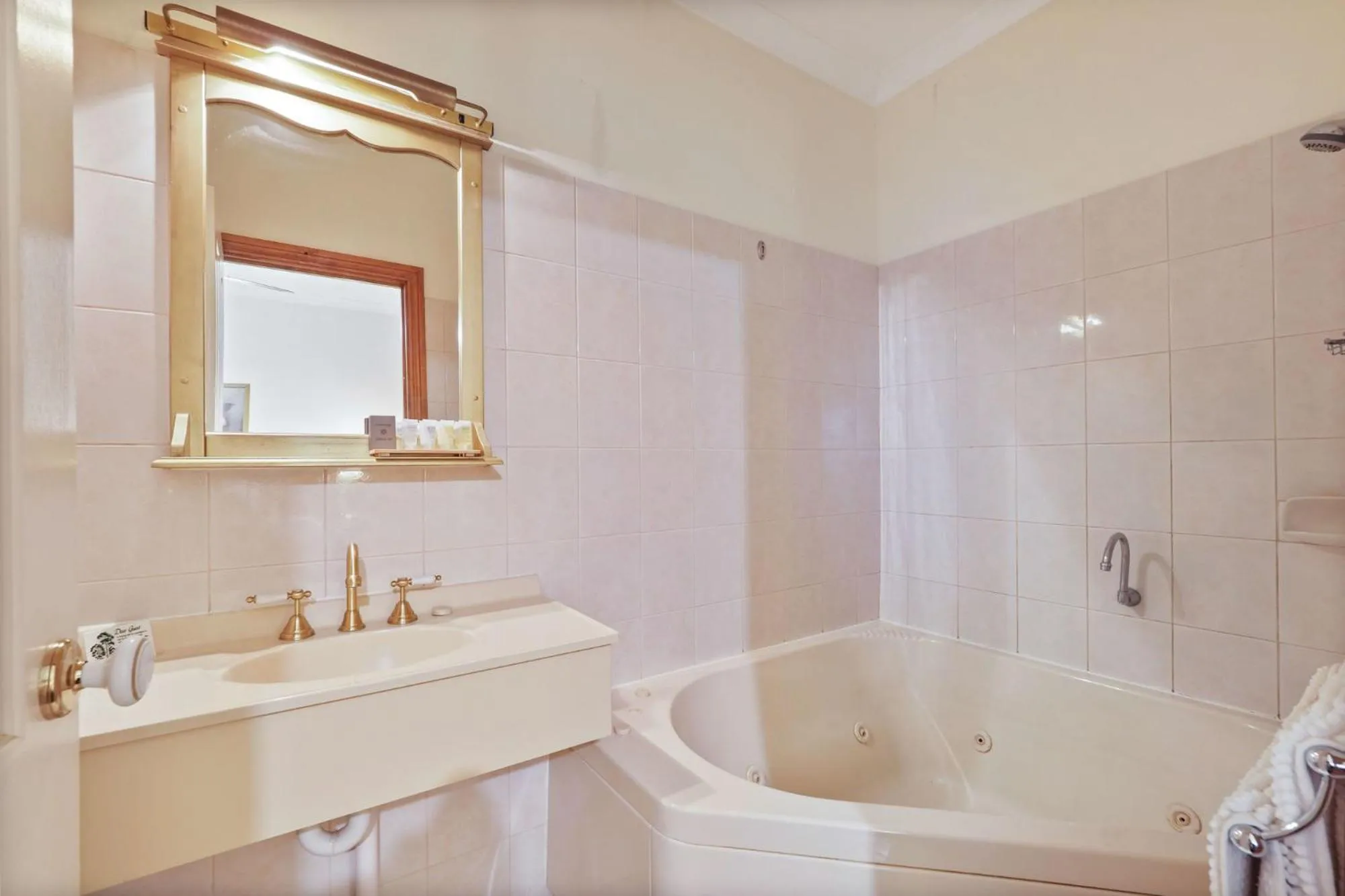 Shower in Forest Lodge Resort