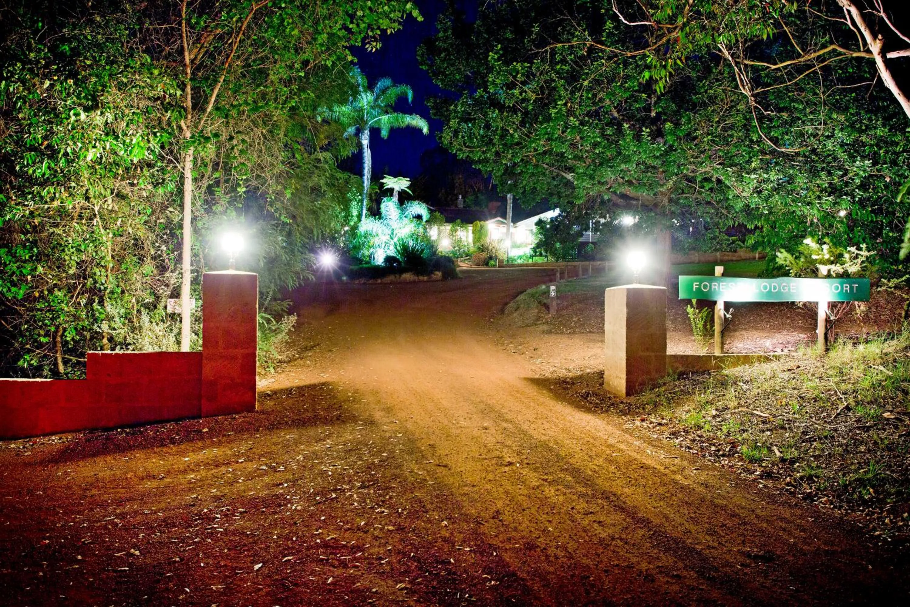 Street view in Forest Lodge Resort