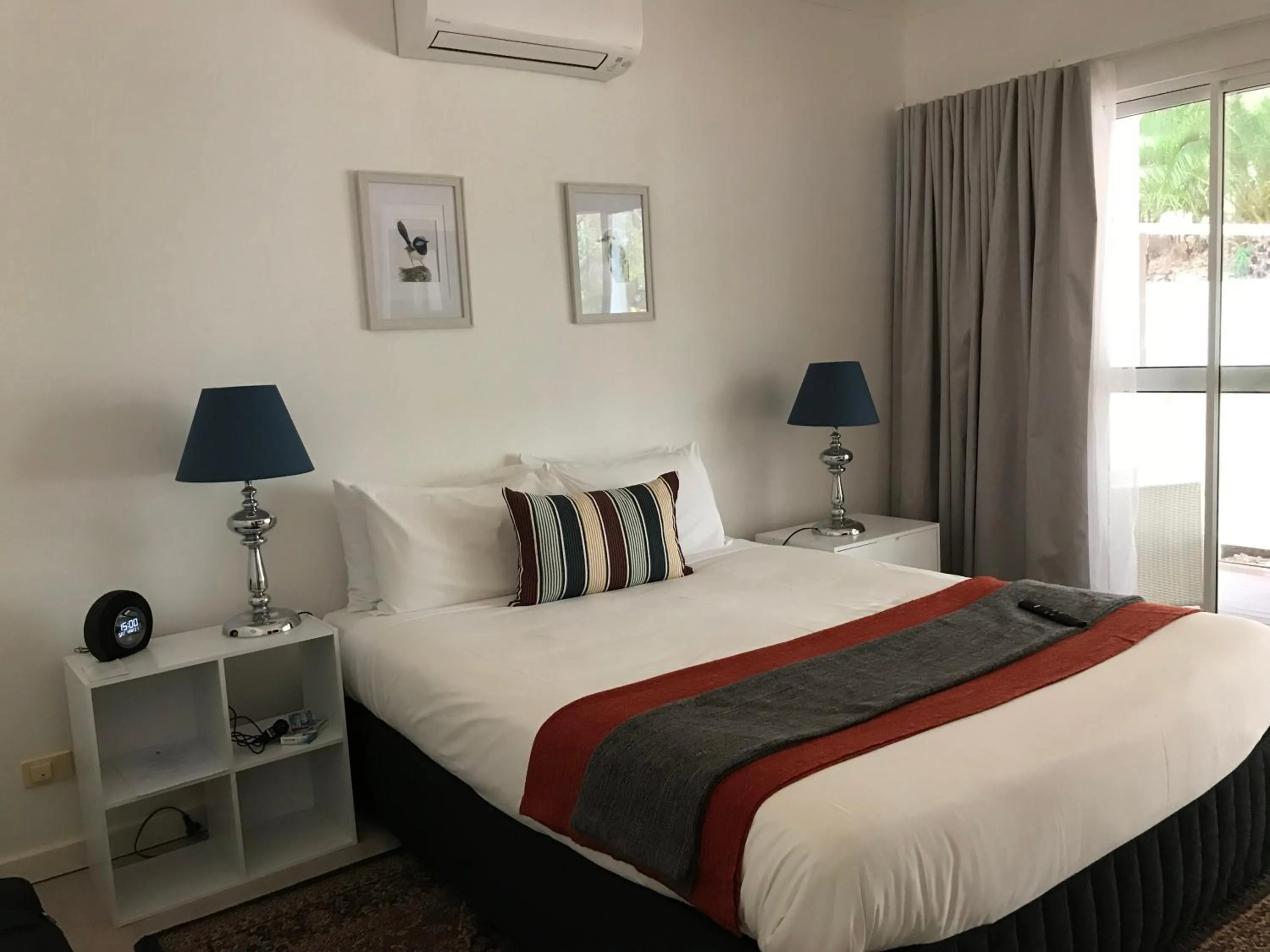 Bed in Forest Lodge Resort