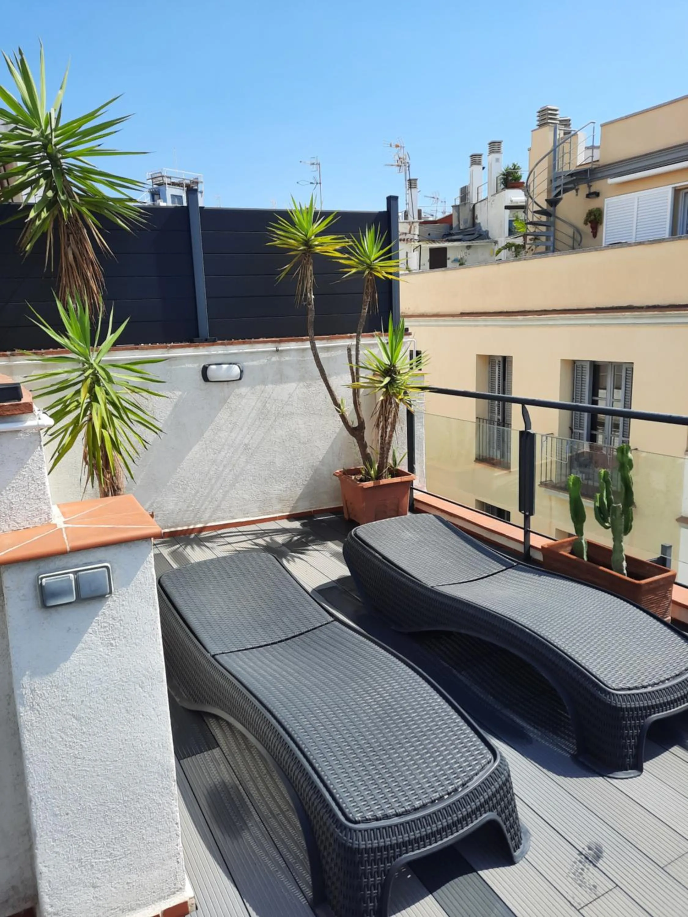 Balcony/Terrace in Apartaco Apartamentos