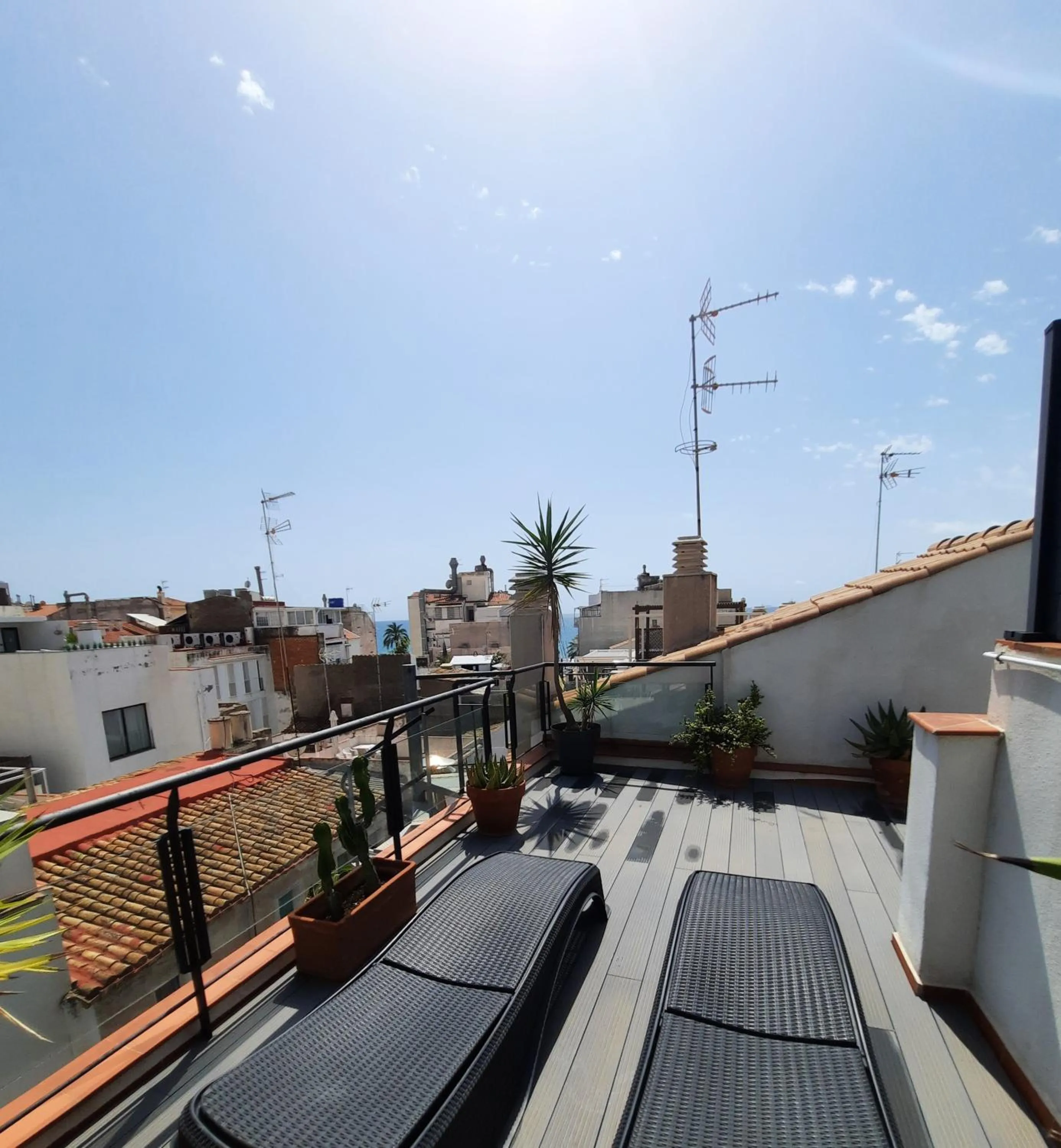 Balcony/Terrace in Apartaco Apartamentos